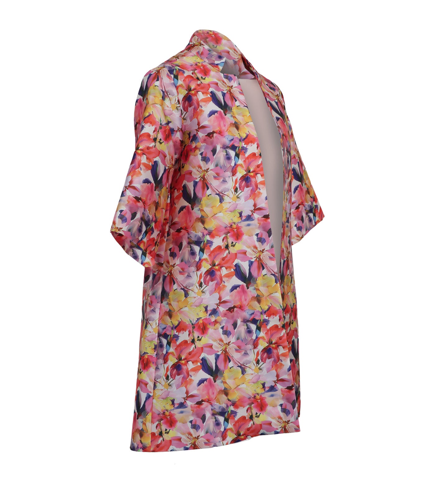 Criselda Dina Dustcoat Printed Multi