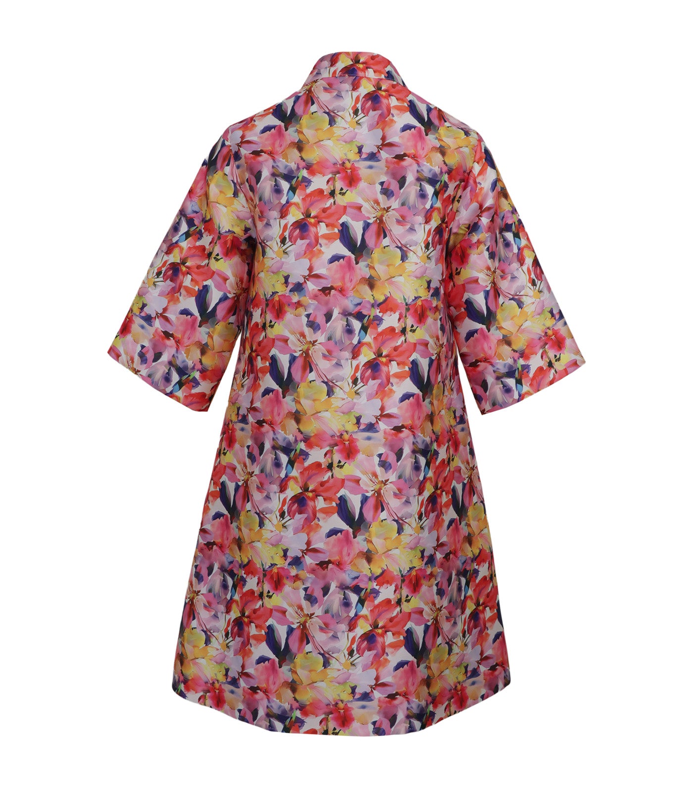 Criselda Dina Dustcoat Printed Multi