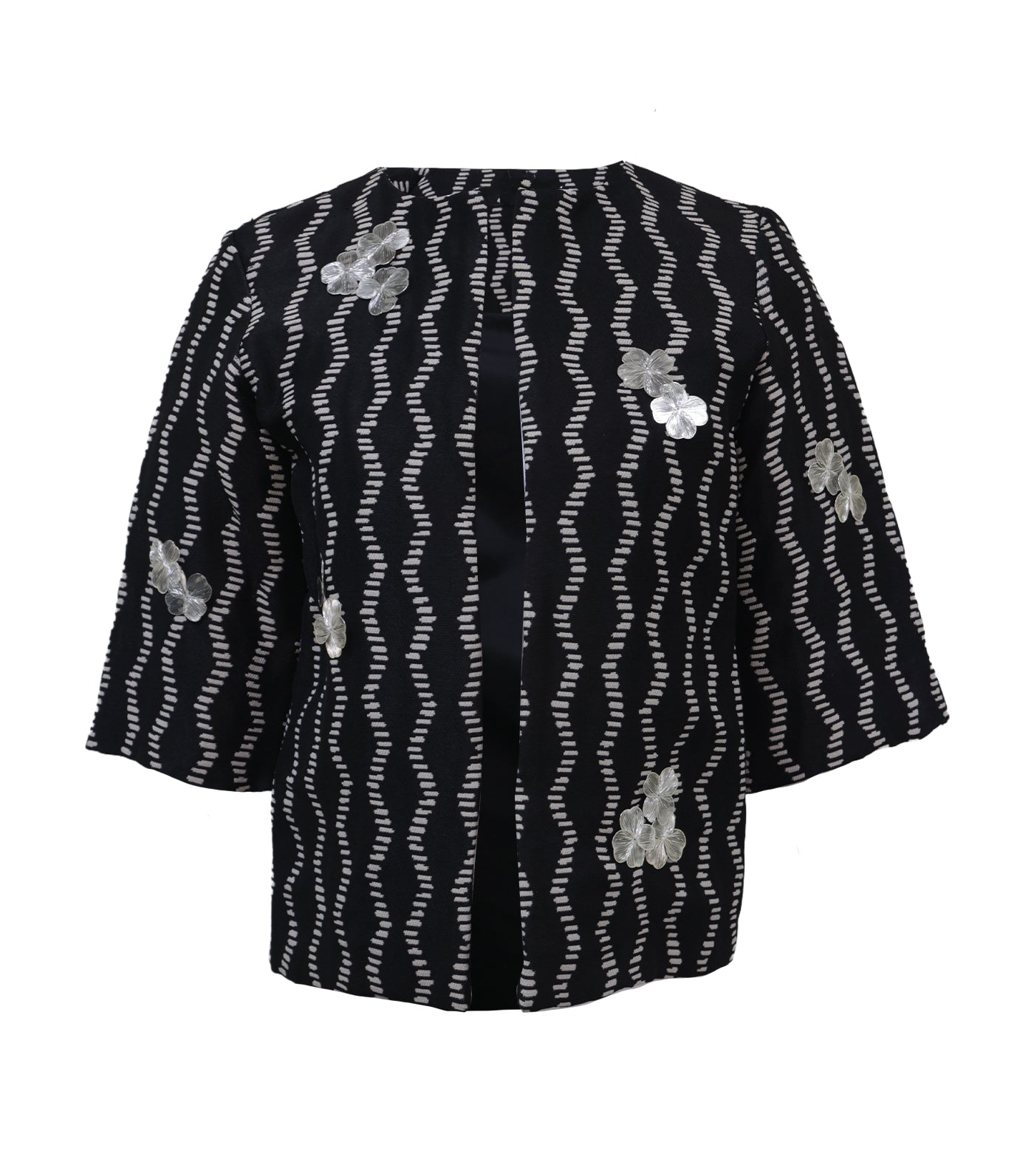 Embre Jacket Applique Black