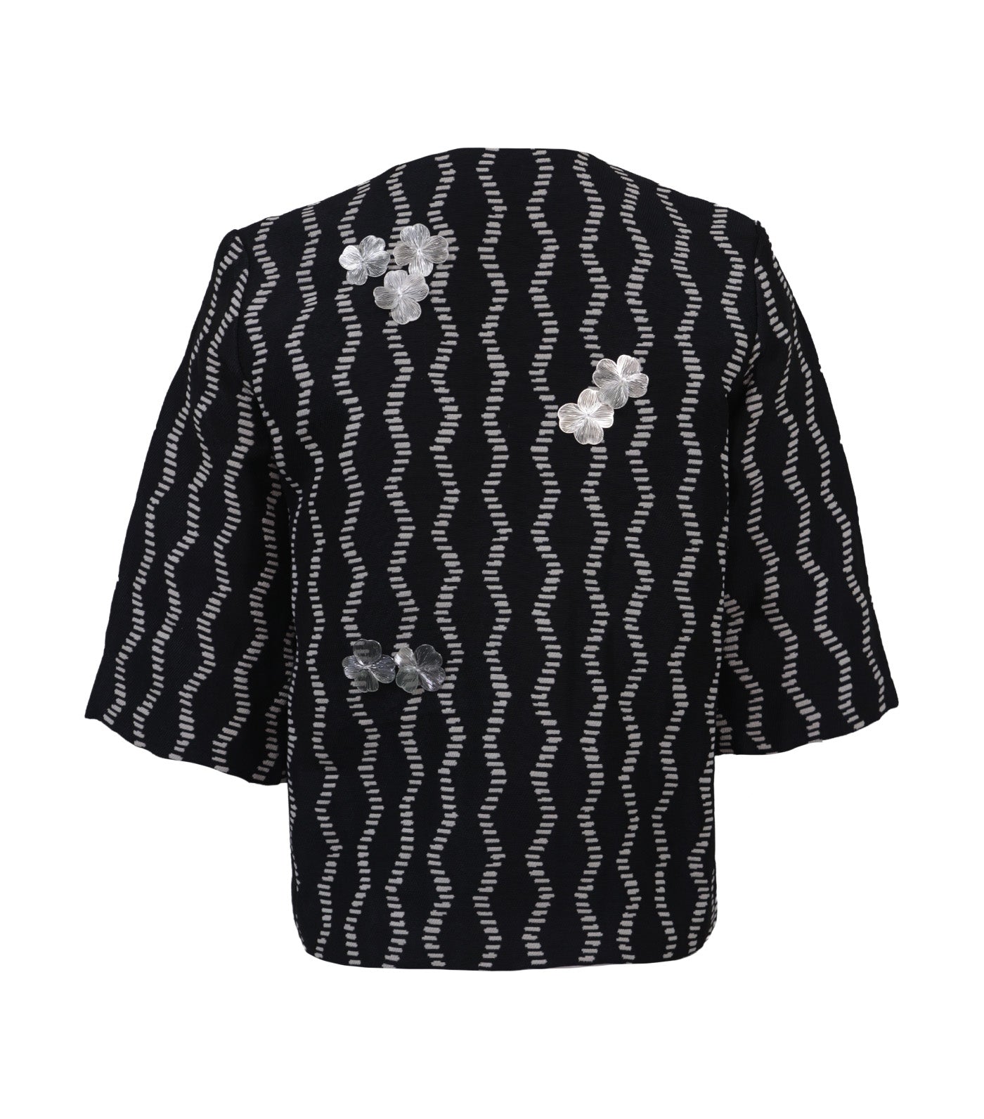 Embre Jacket Applique Black