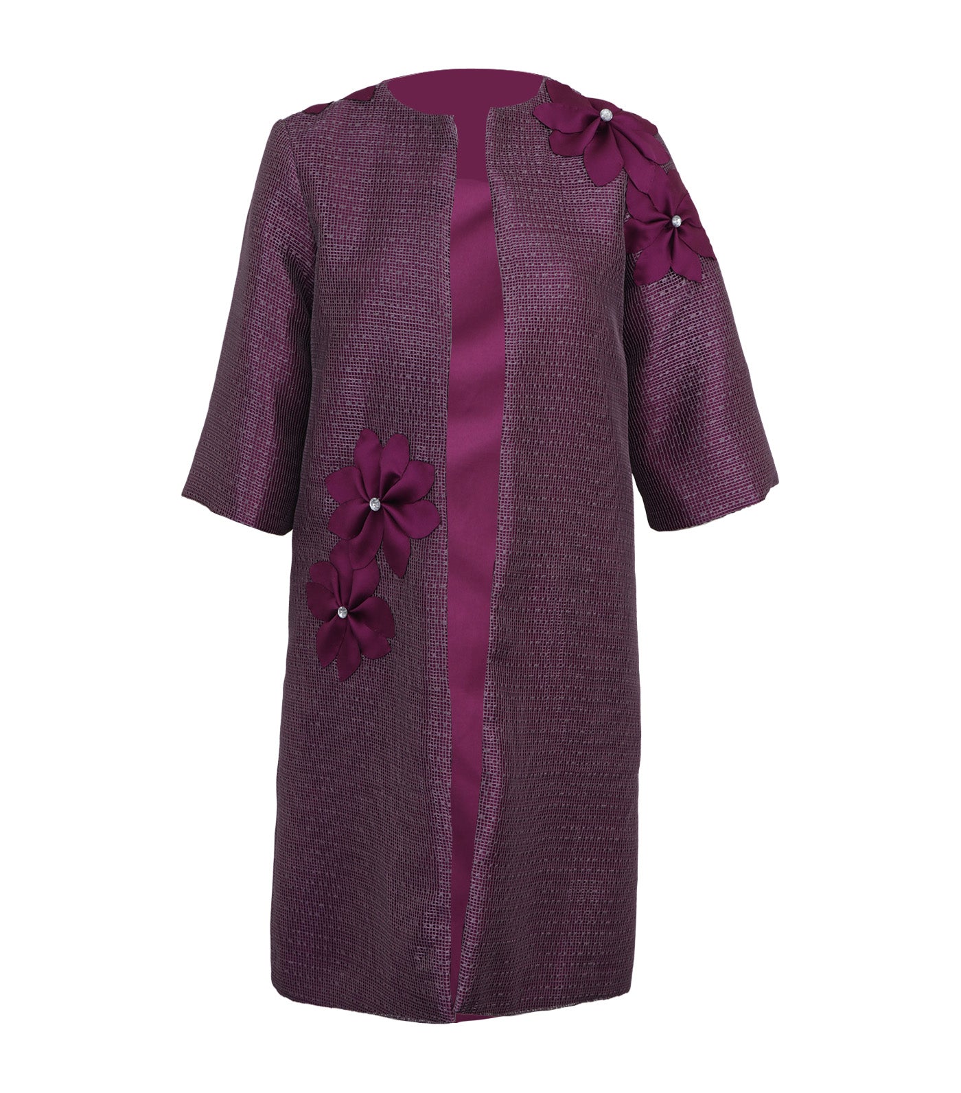 Embrook Dustcoat Magenta