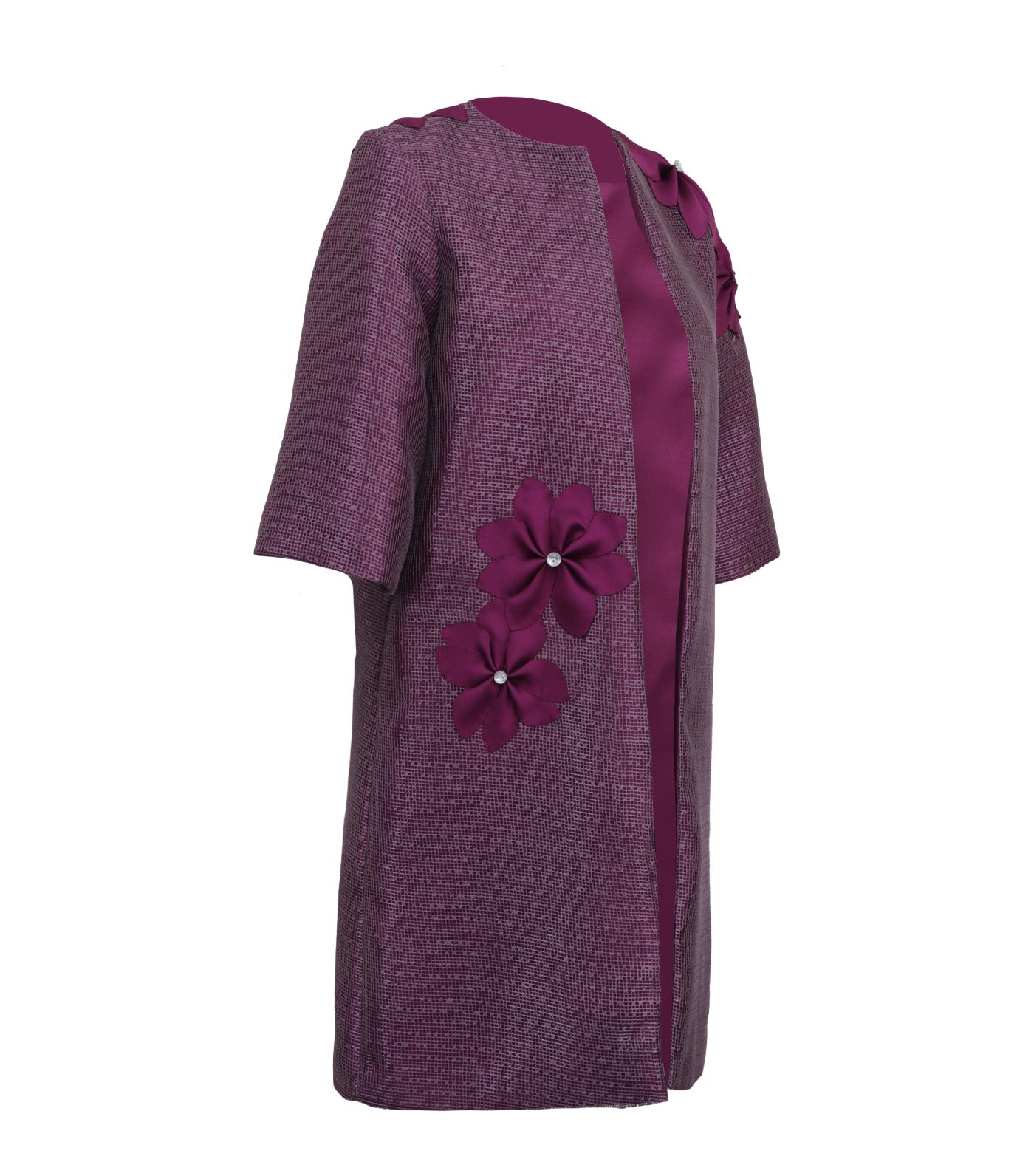 Embrook Dustcoat Magenta