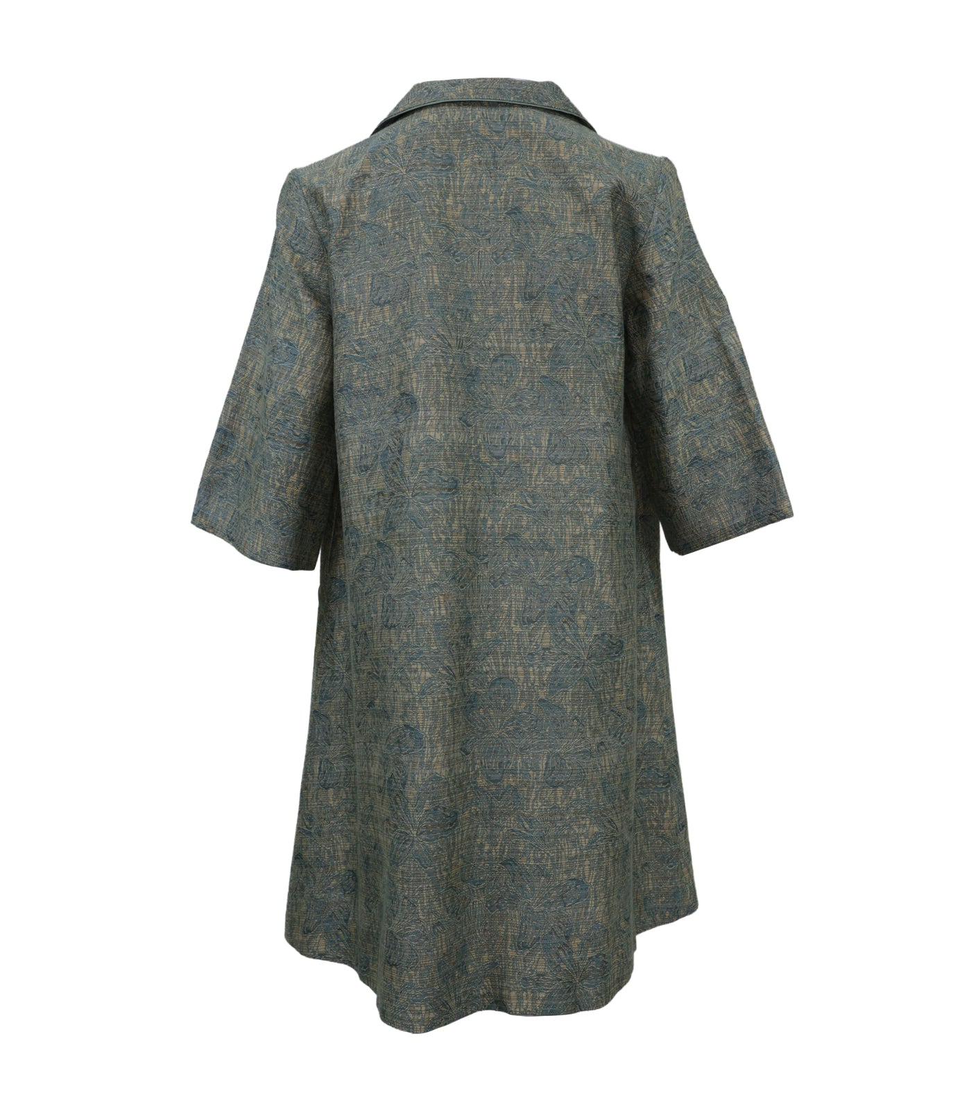  Criselda Emmliz Dustcoat Green Printed 