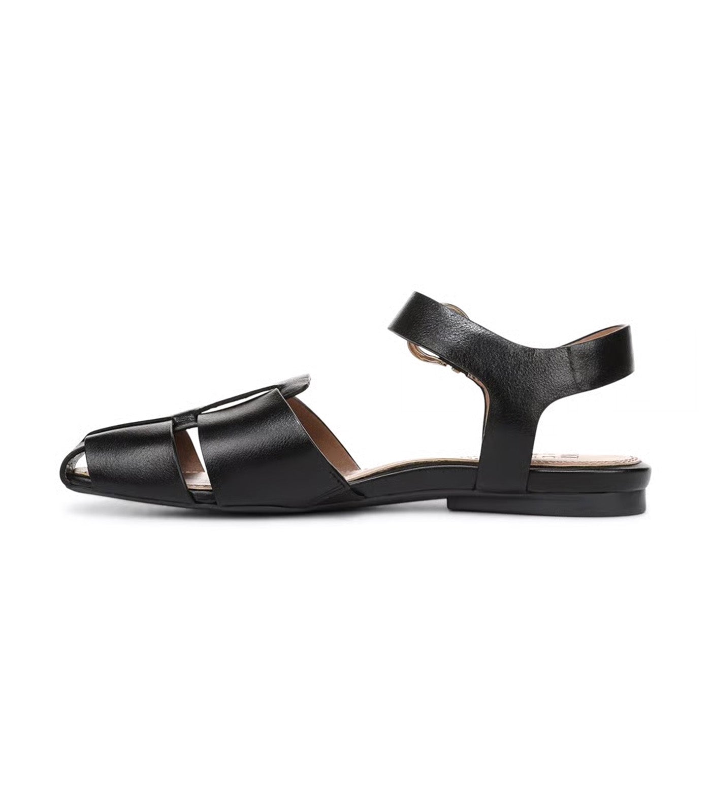 Naturalizer Cleo Flat Sandal Black