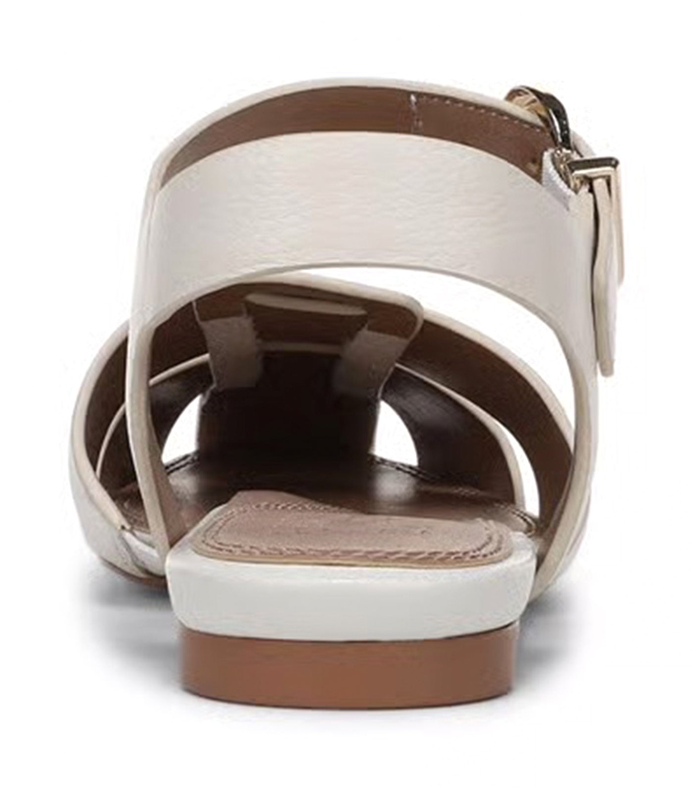 Naturalizer Cleo Flat Sandal White