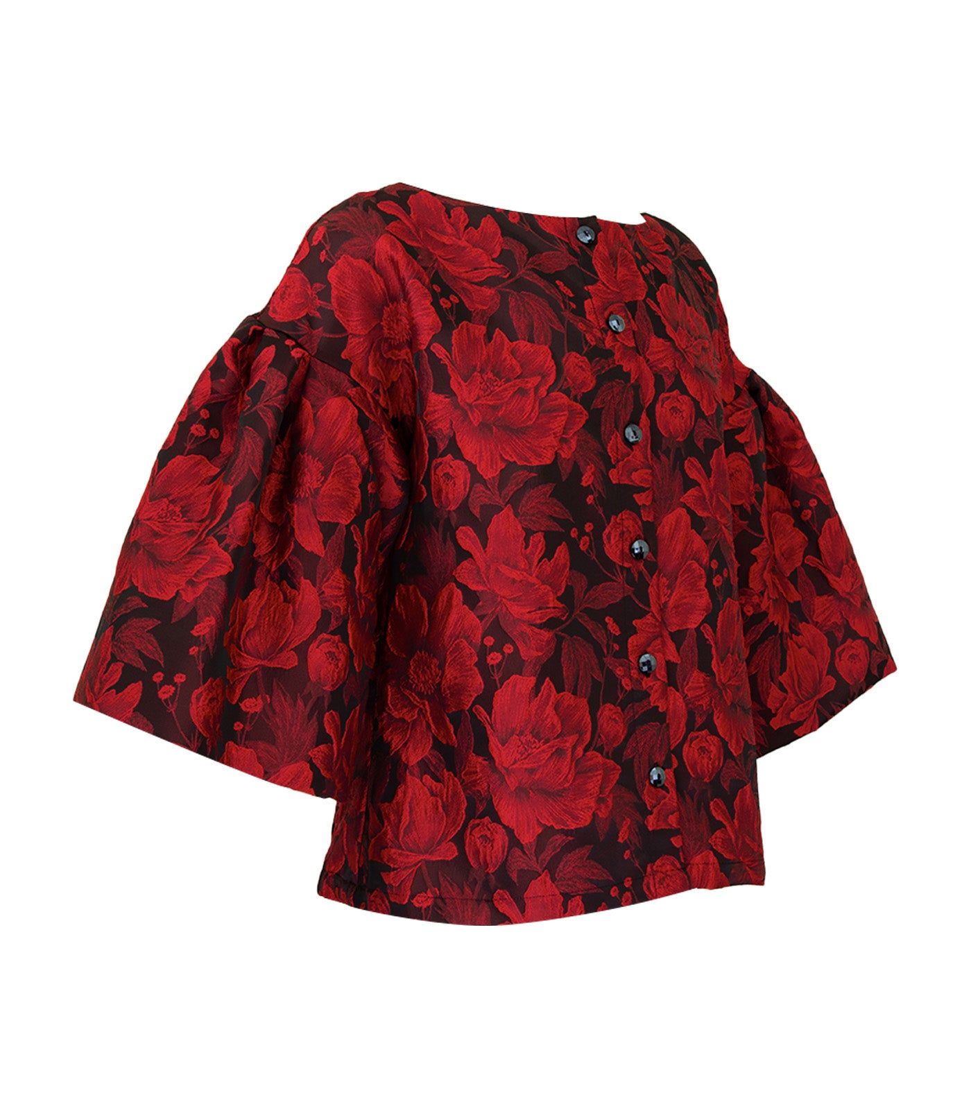 Imad Blouse Red/Black