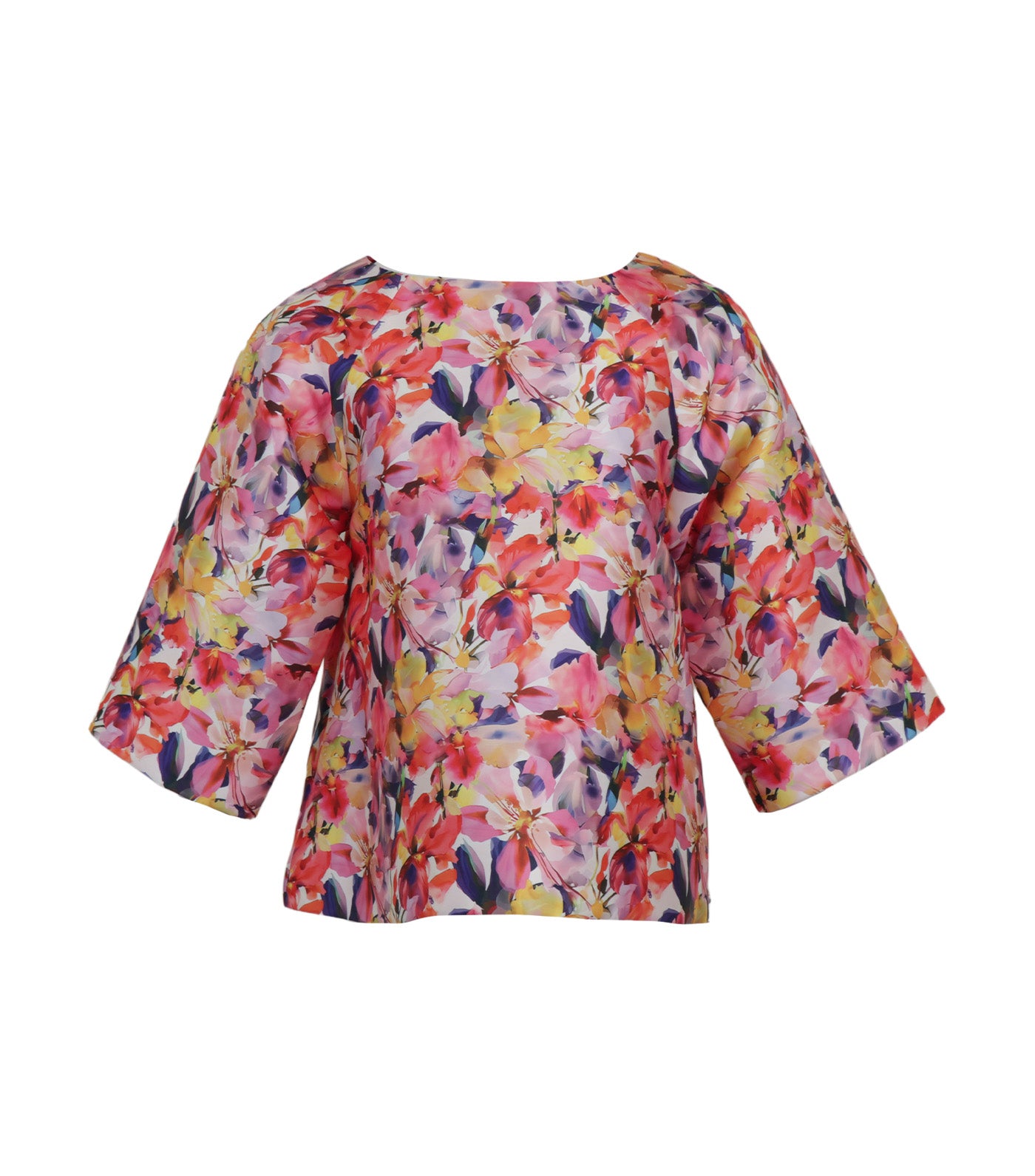 Ivy Raglan Blouse Printed Multi