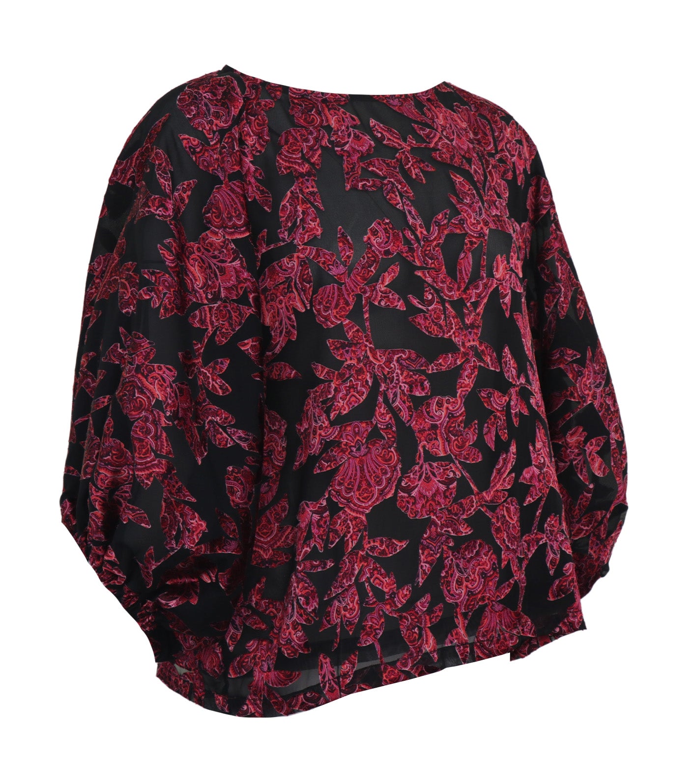 Joanne Top with Lining Red/Black
