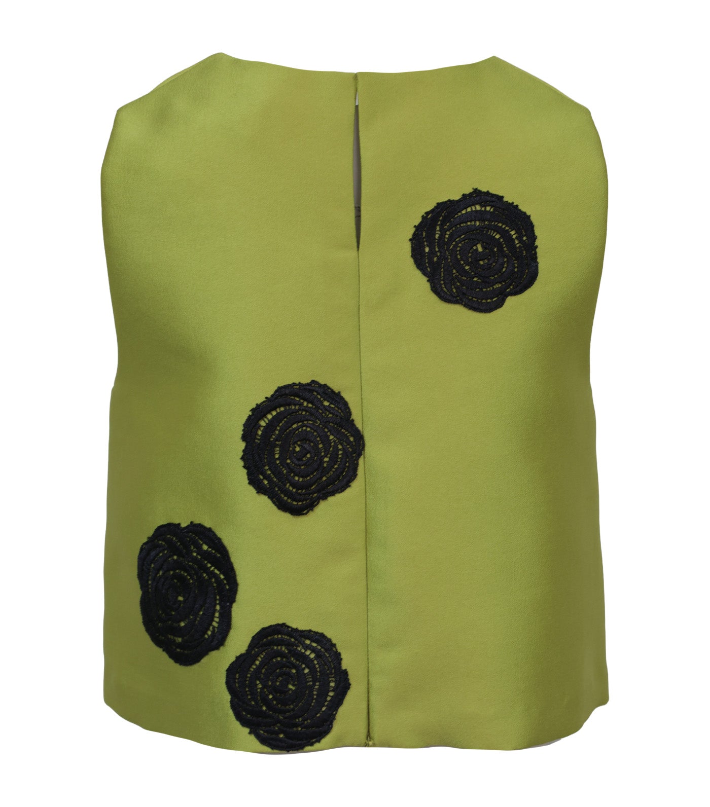 Nico Top with Applique Olive