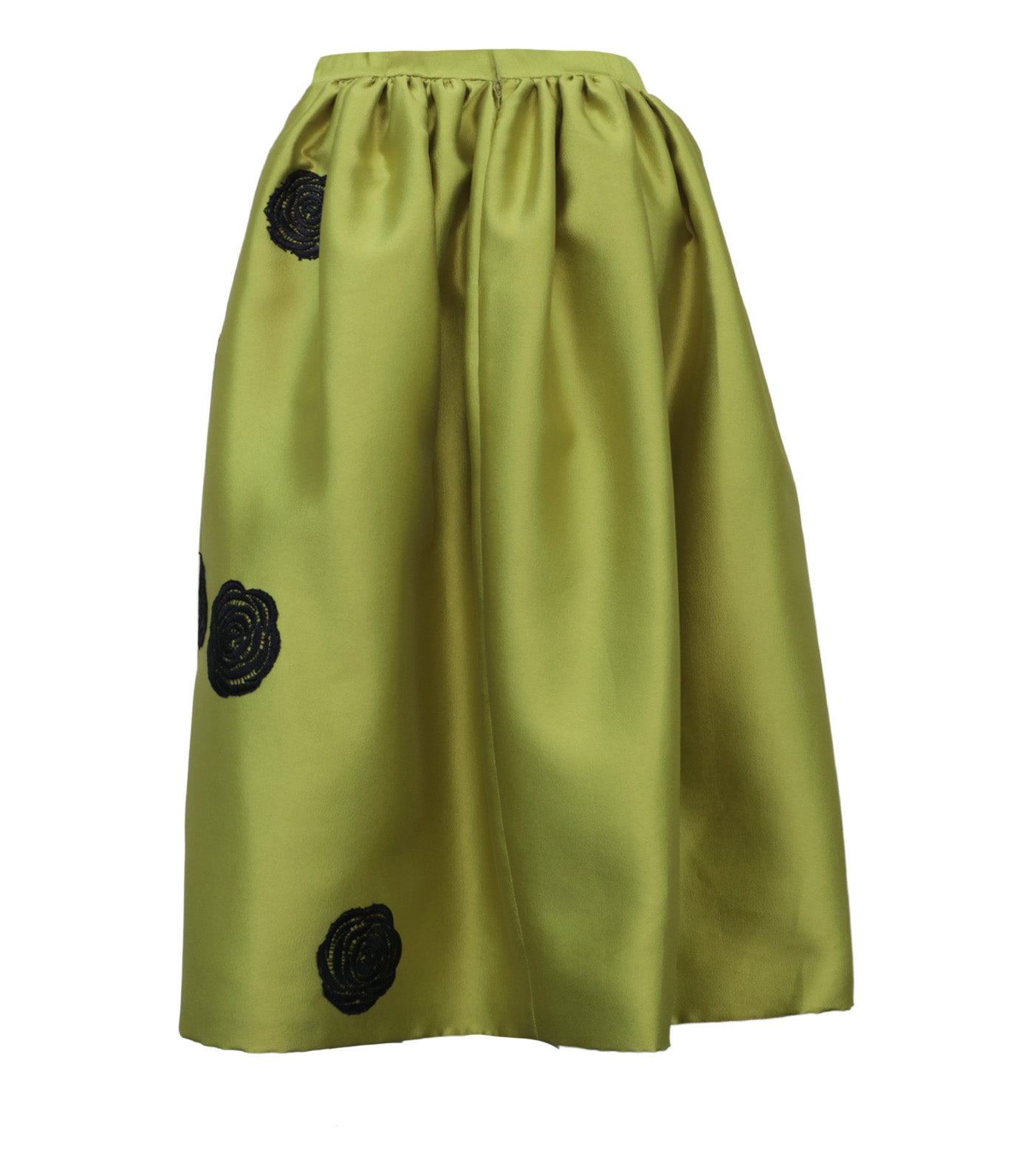 Nio Ball Skirt with Applique Olive