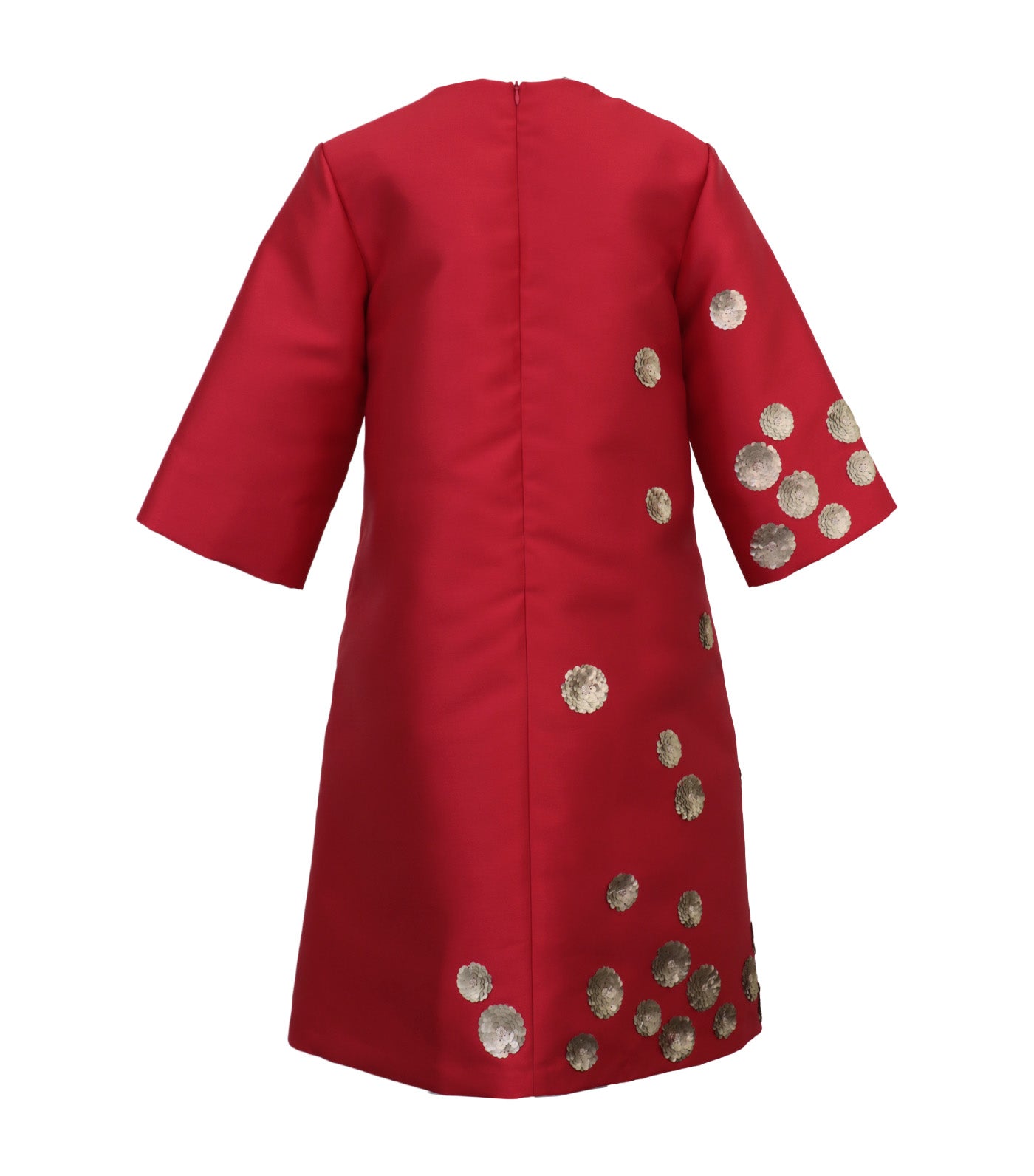 Nitara Dress with Gold Sequins