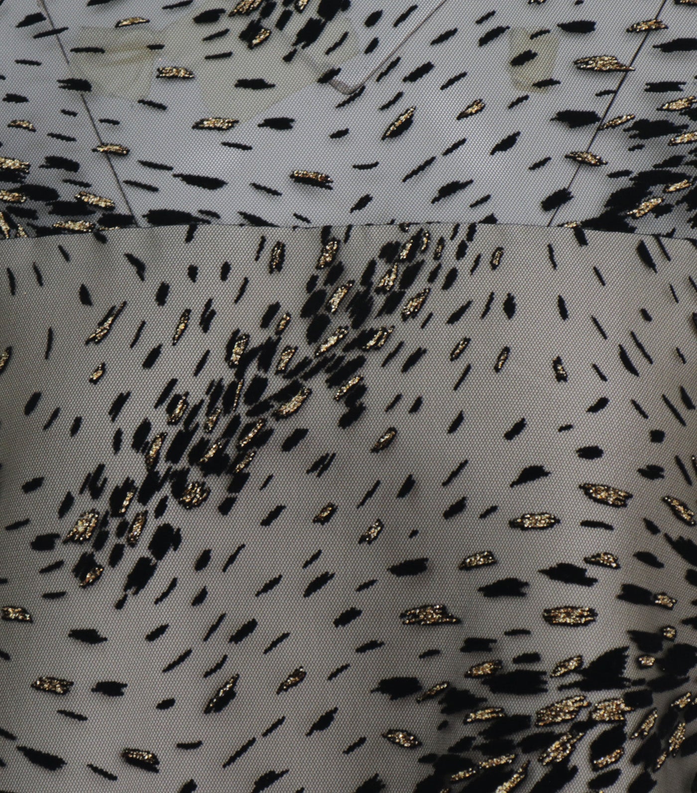 Criselda Nurvi Long Gown Black with Cream Lining