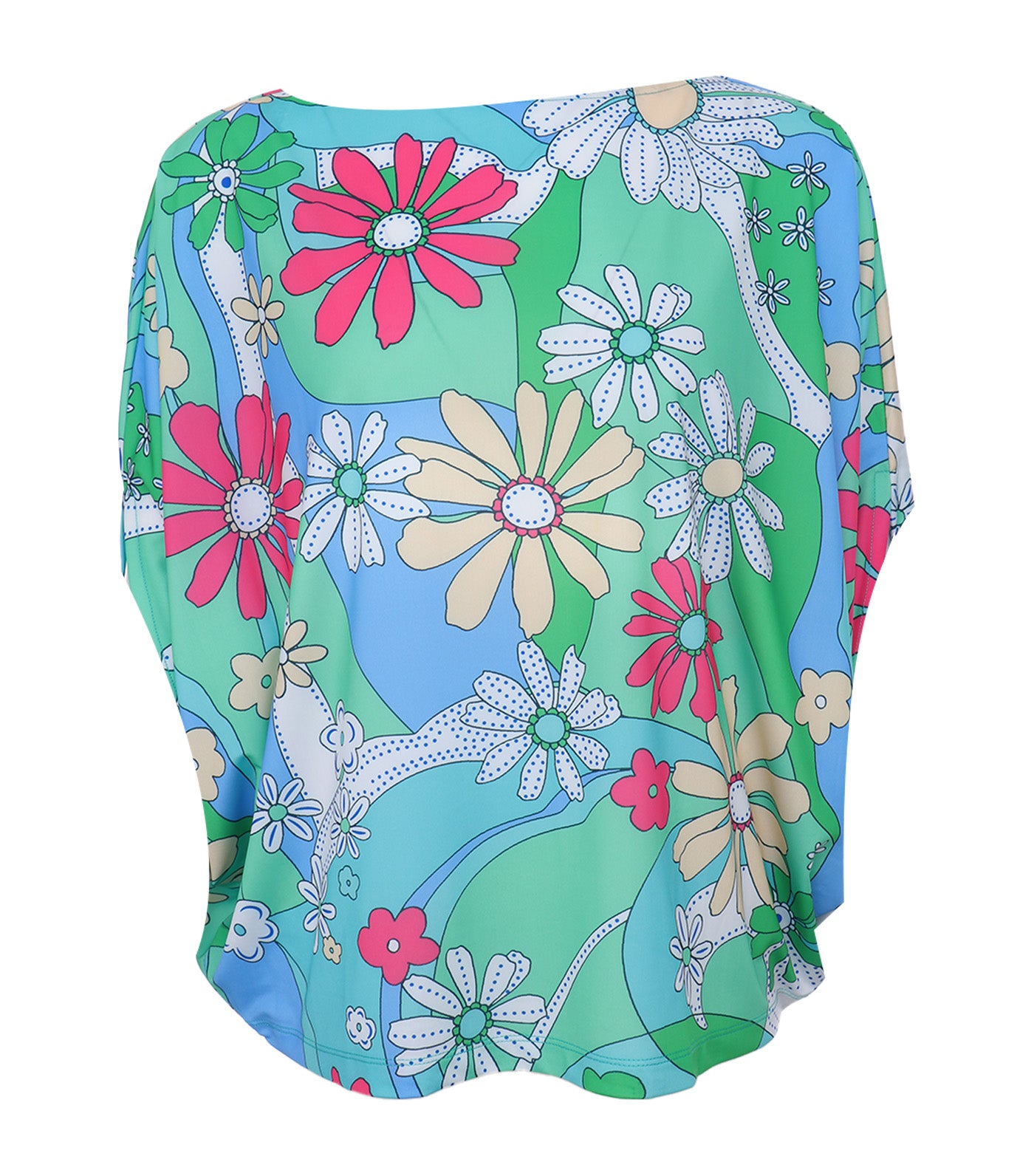 Andi Top Multi Green Floral