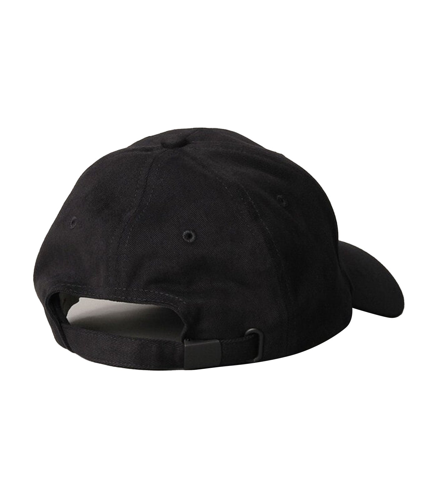 Emblem Hardware Baseball Cap Black