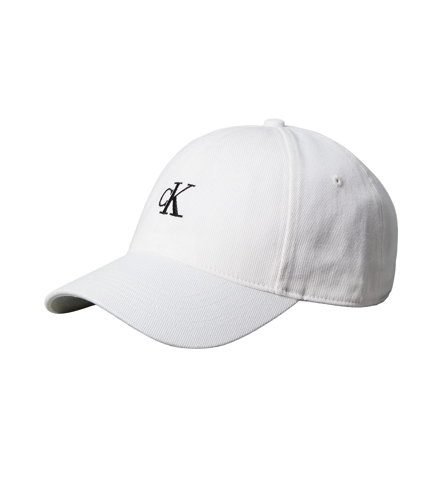 Small Monogram Baseball Cap Bone White