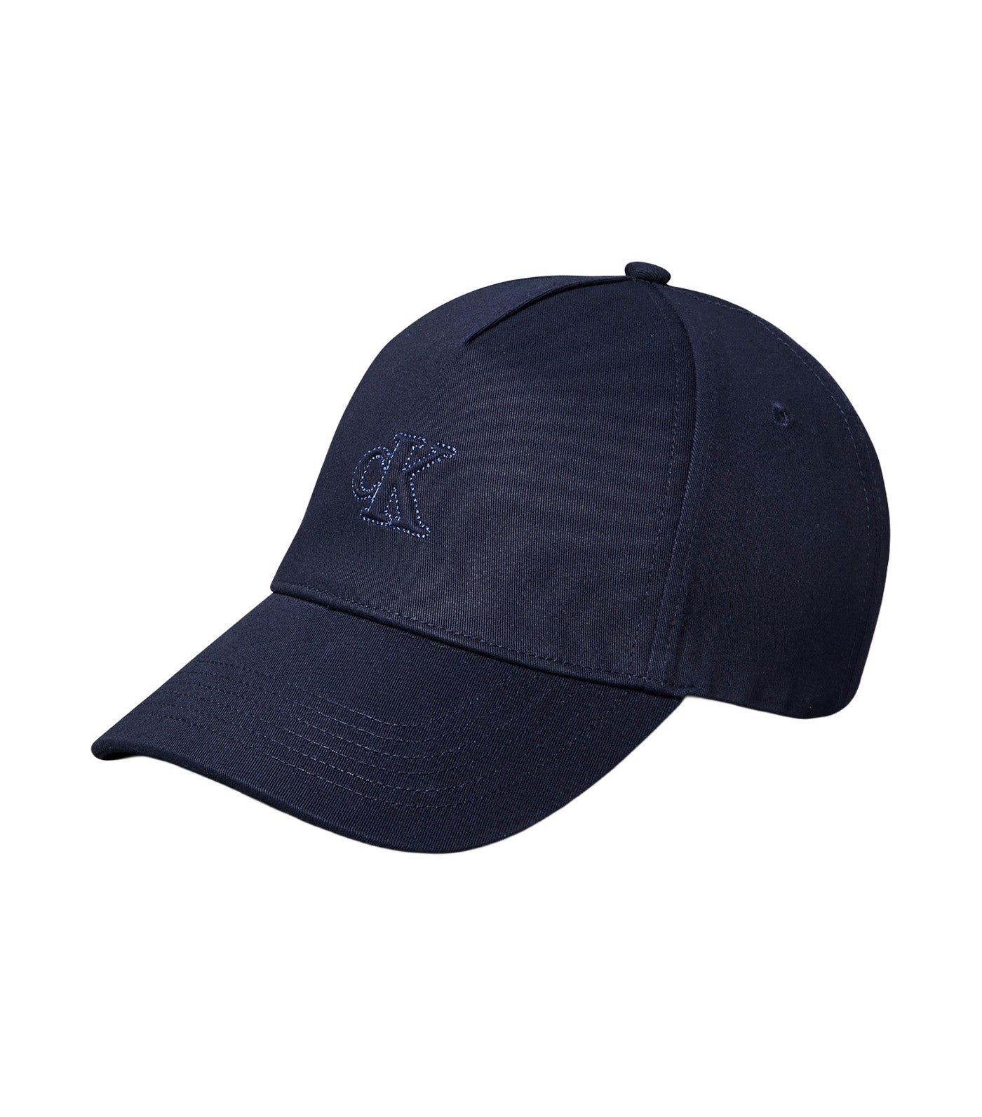 Monogram Shine Embroidery Moire Cap