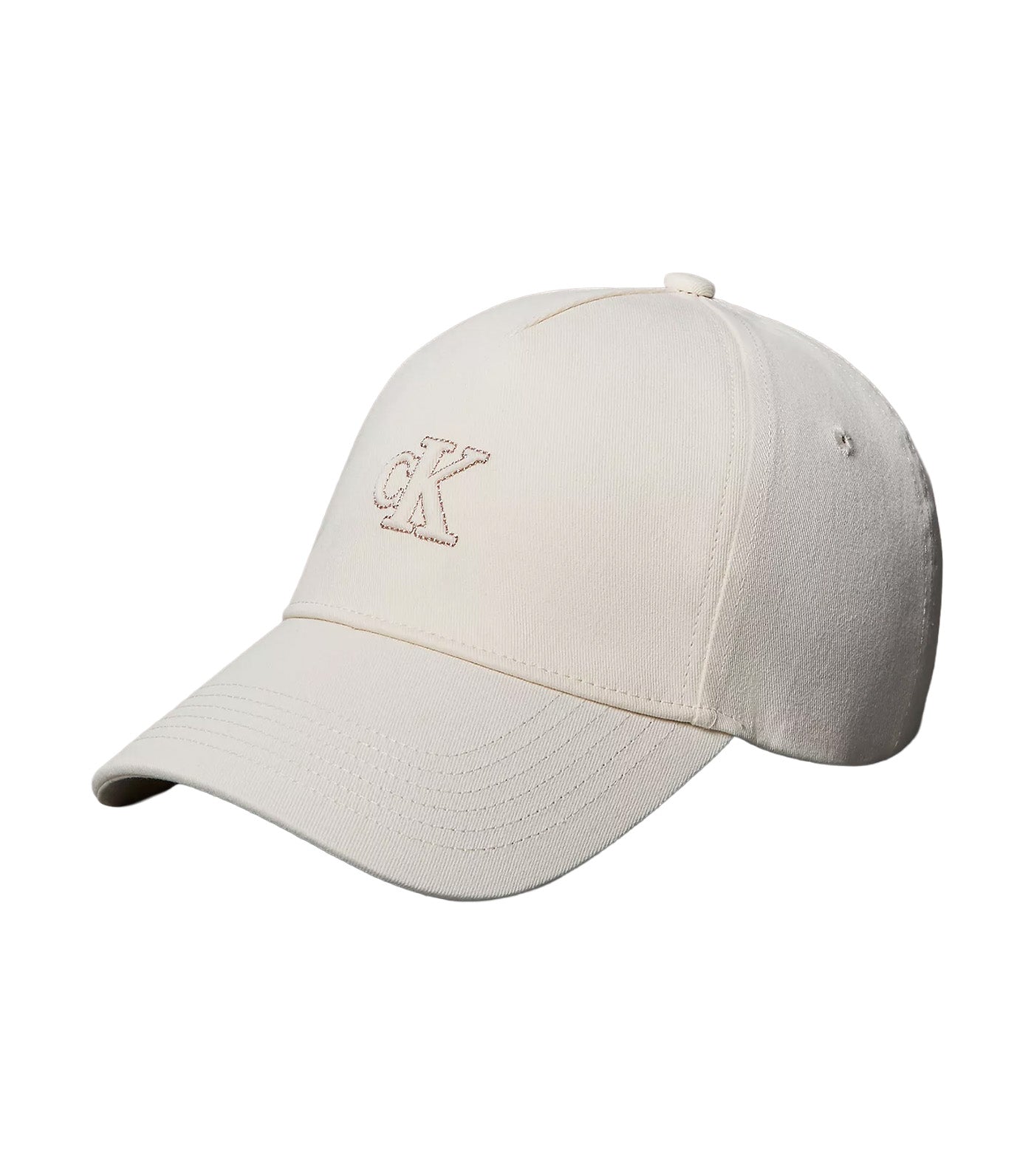 Monogram Shine Embroidery Moire Cap