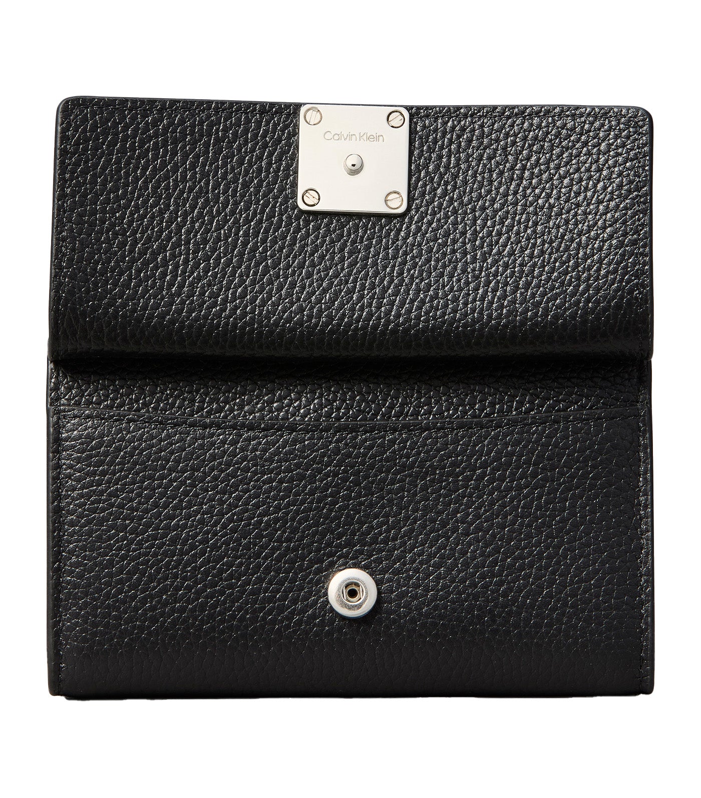 Pebble Snap Cardholder Black