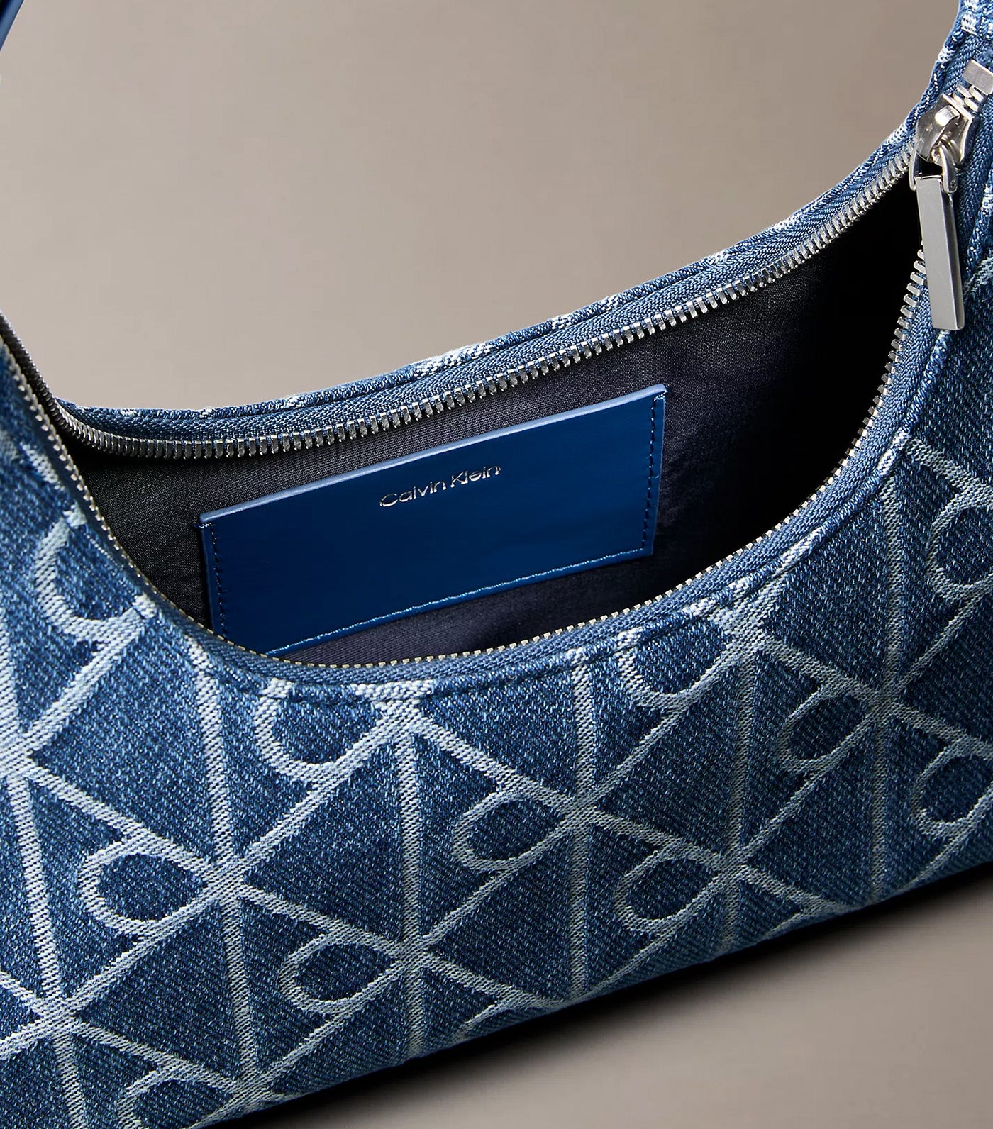 Women's Denim Shoulder Bag Denim JQD Medium Wash