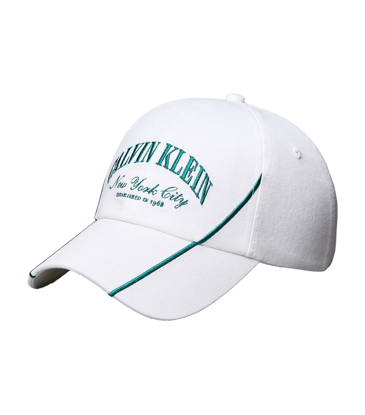 Graphic Signature Twill Cap Bright White