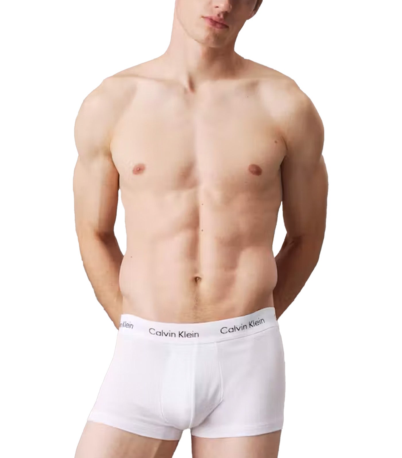 Low Rise Trunk 3-Pack White