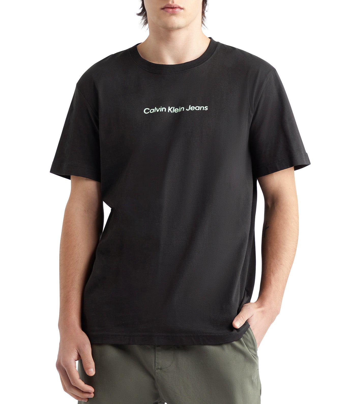 Senses Monogram Graphic Tee CK Black