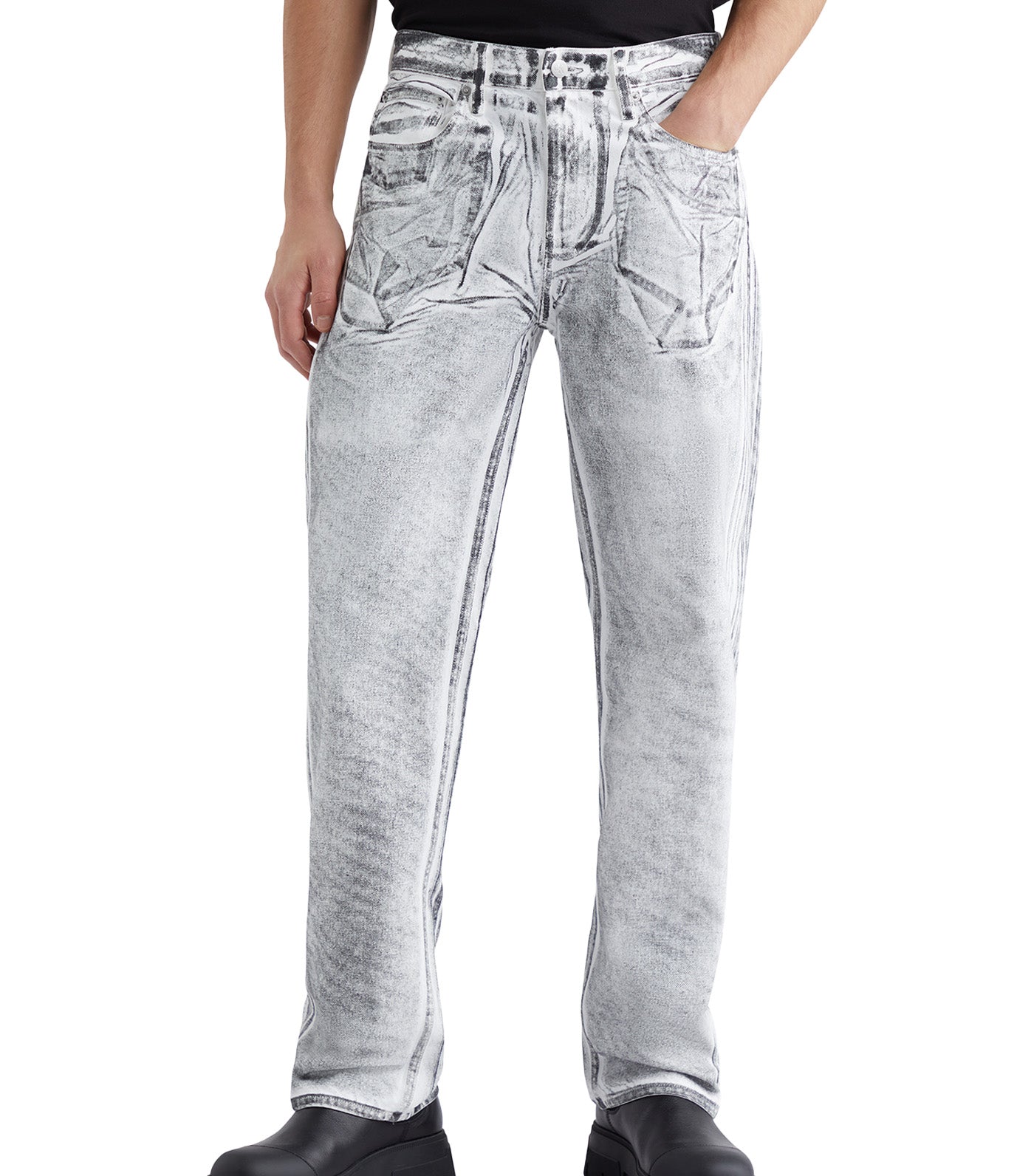 90s Straight Jeans Denim Medium