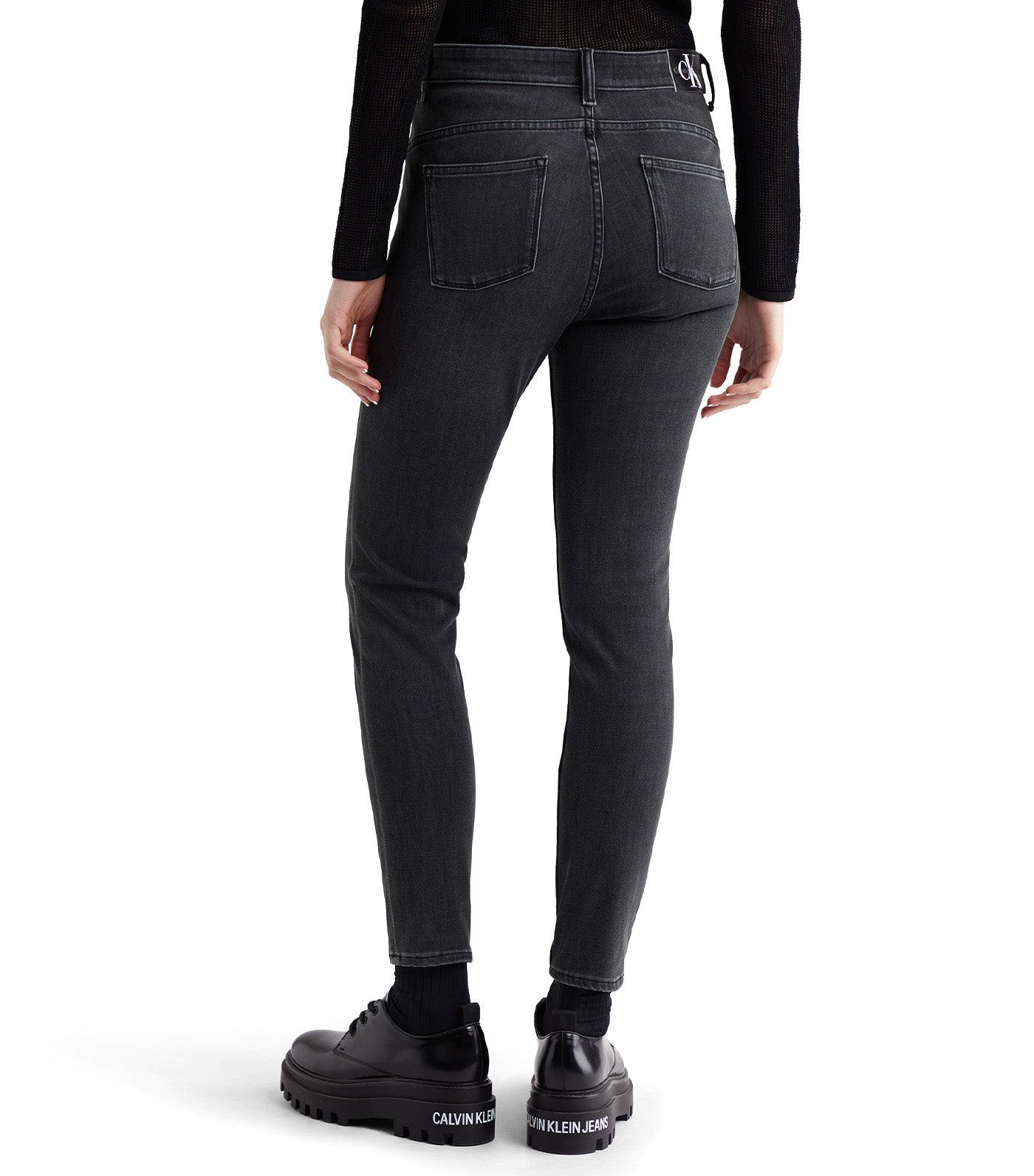 37.5 Bi-Stretch High Rise Body Skinny Ankle Jeans