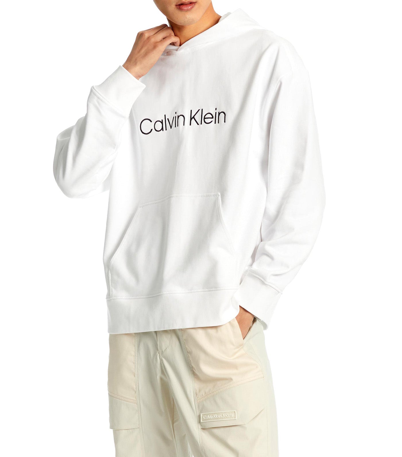 Hero Logo Terry Hoodie Brilliant White