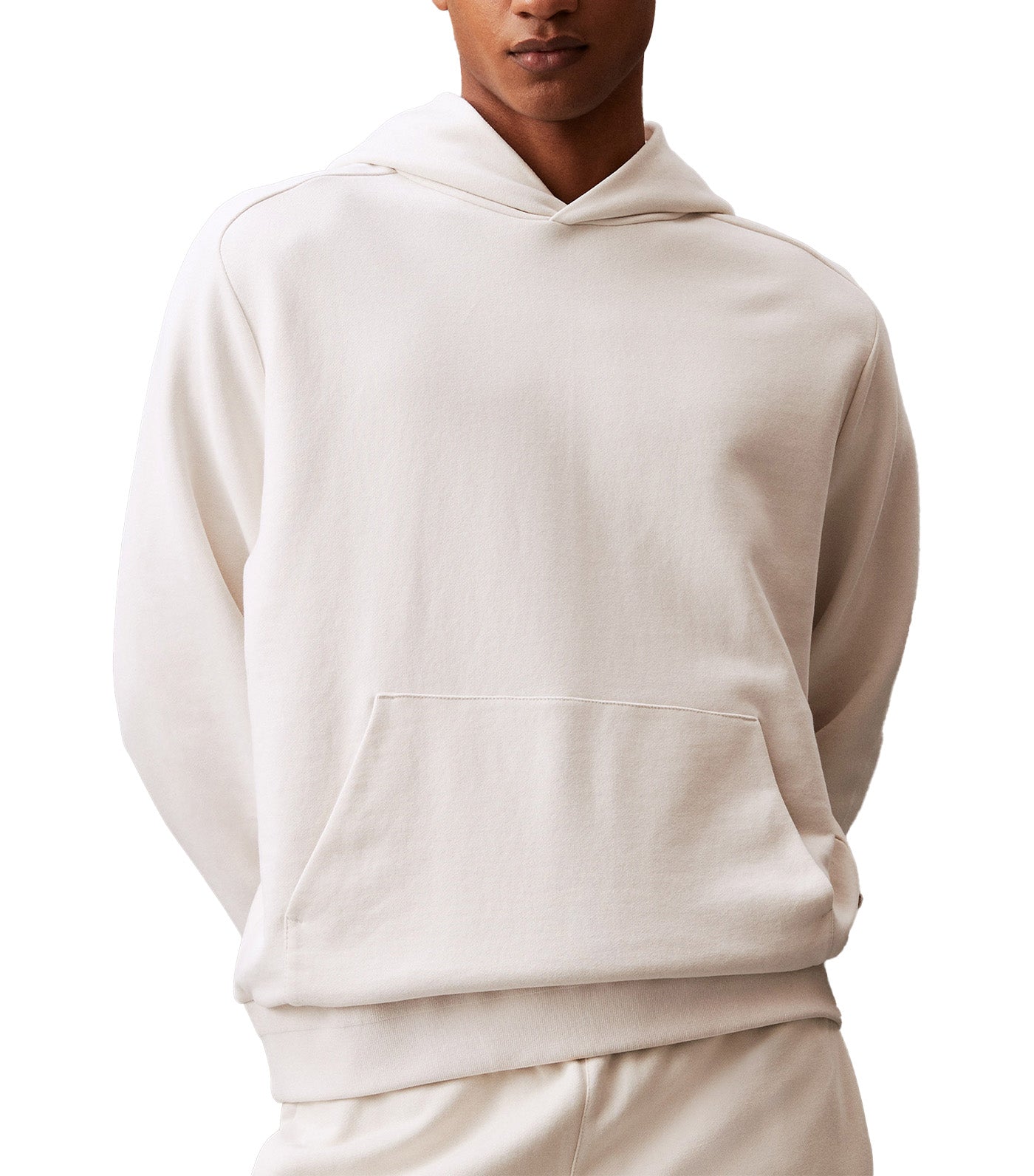 Luxe Terry Hoodie Chalk