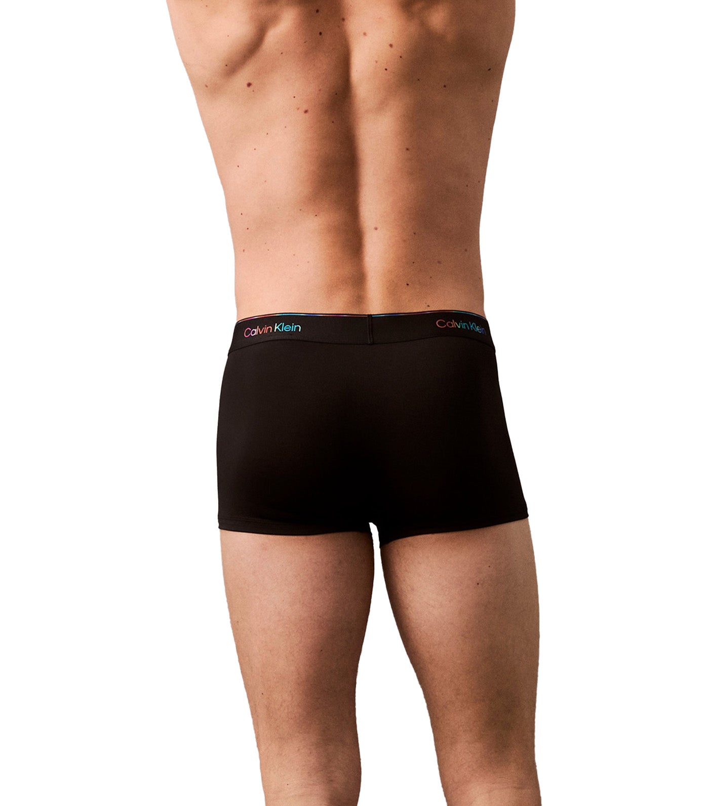 Microfiber Stretch Pride Low Rise Trunk Black