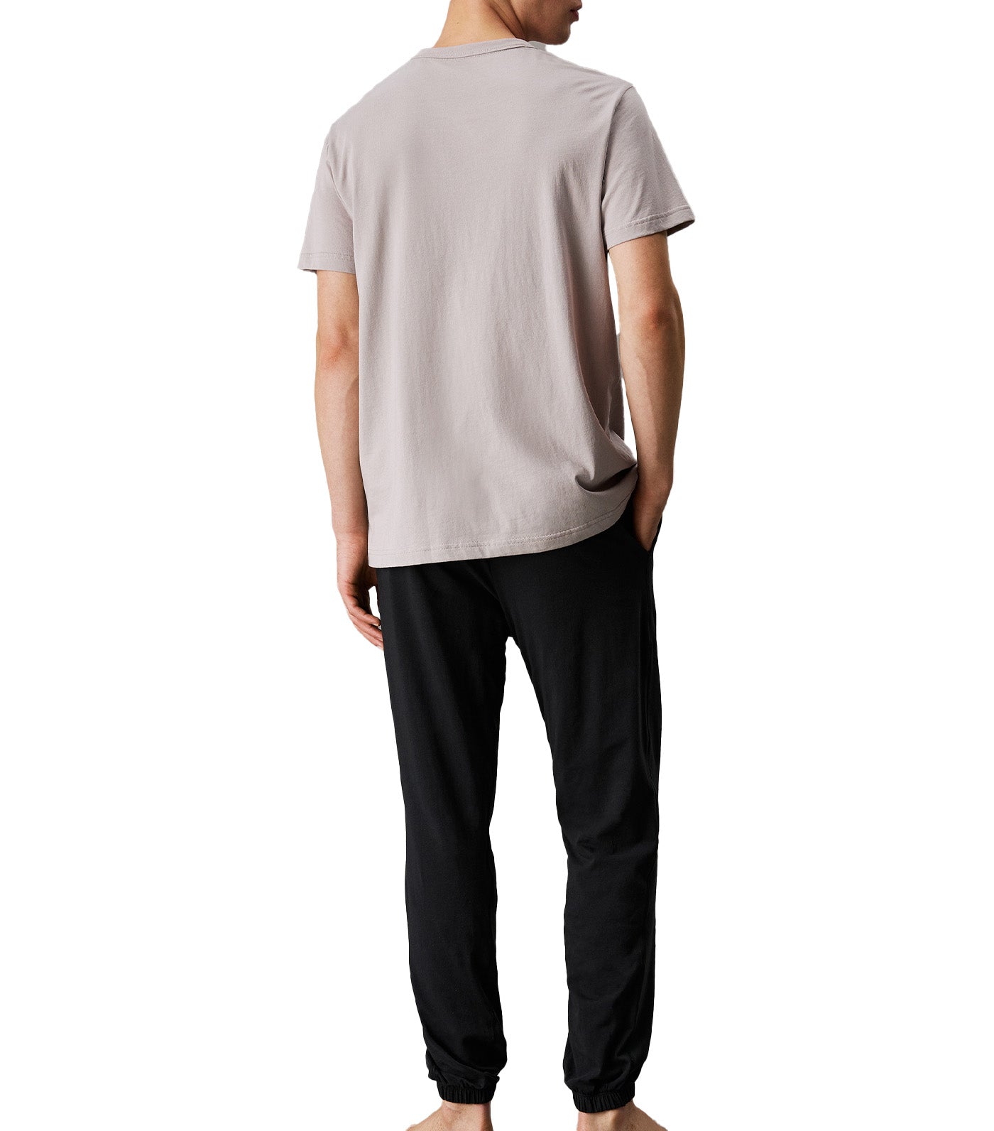 Calvin Klein Underwear 100% Cotton Crewneck Sleep T-Shirt Ash