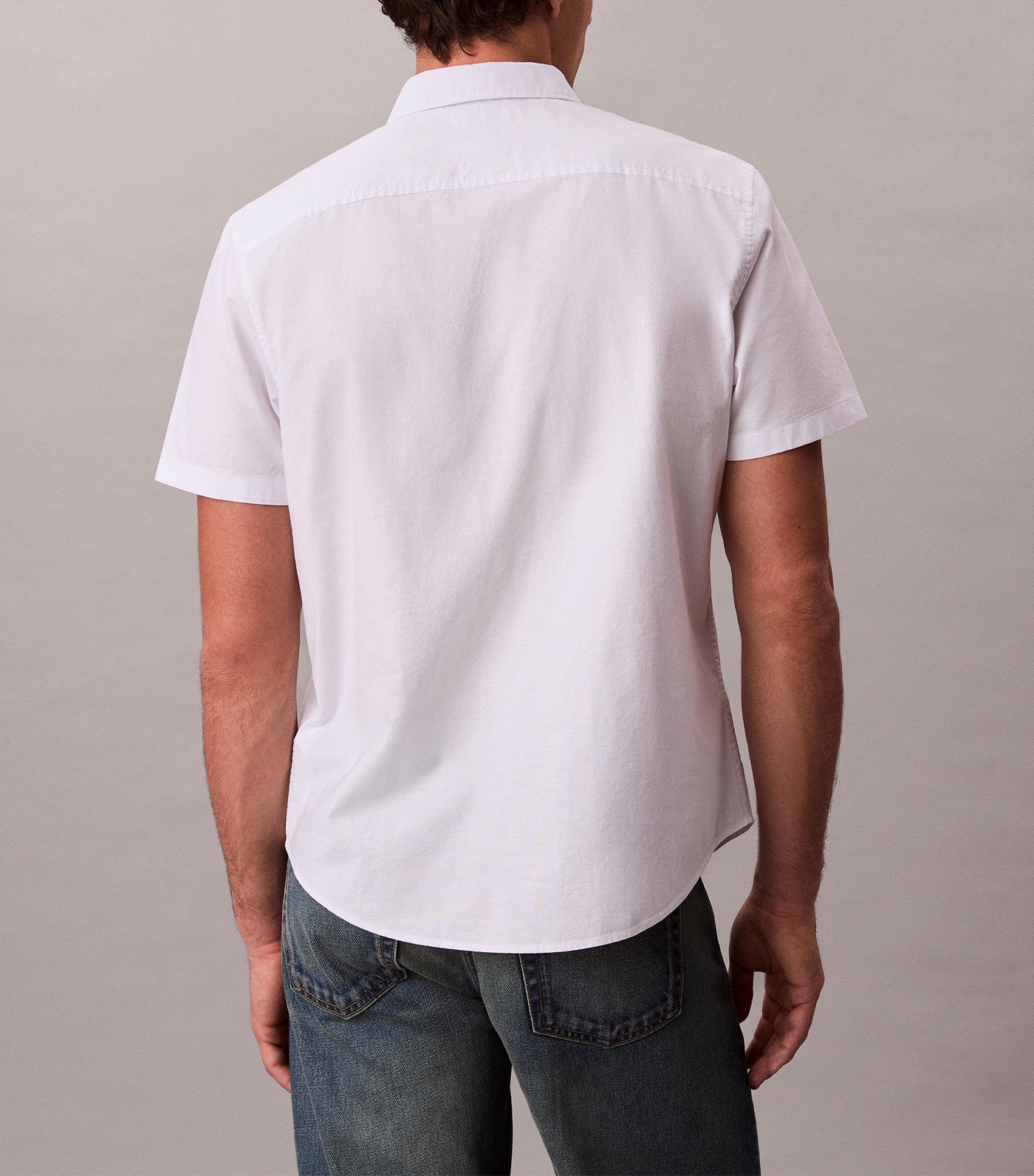 Short Sleeve Classic Oxford Shirt Brilliant White
