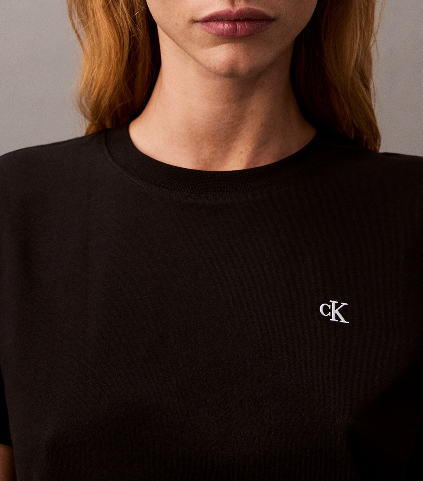 Archive Logo Crewneck Tee Black