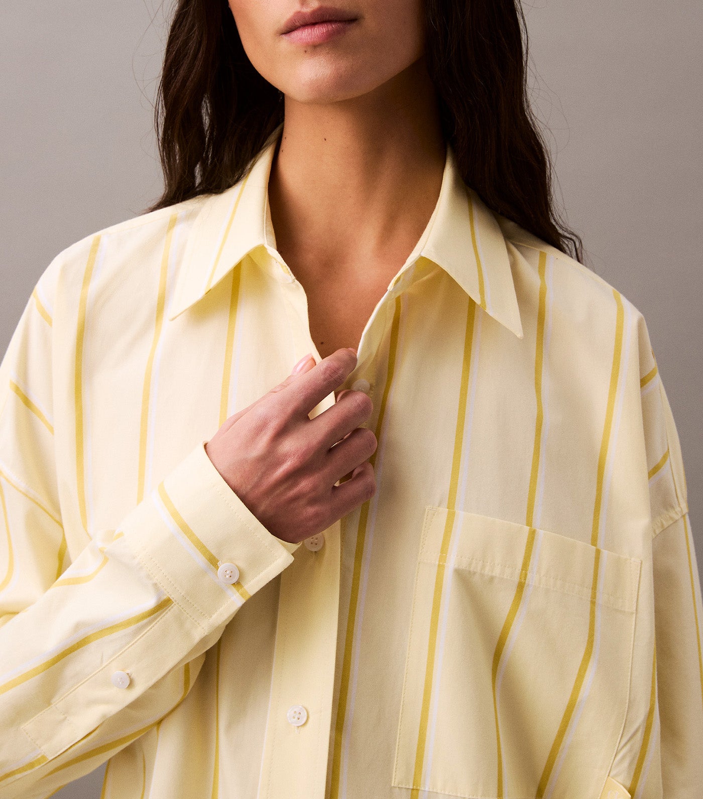 Stripe Relaxed Shirtdress