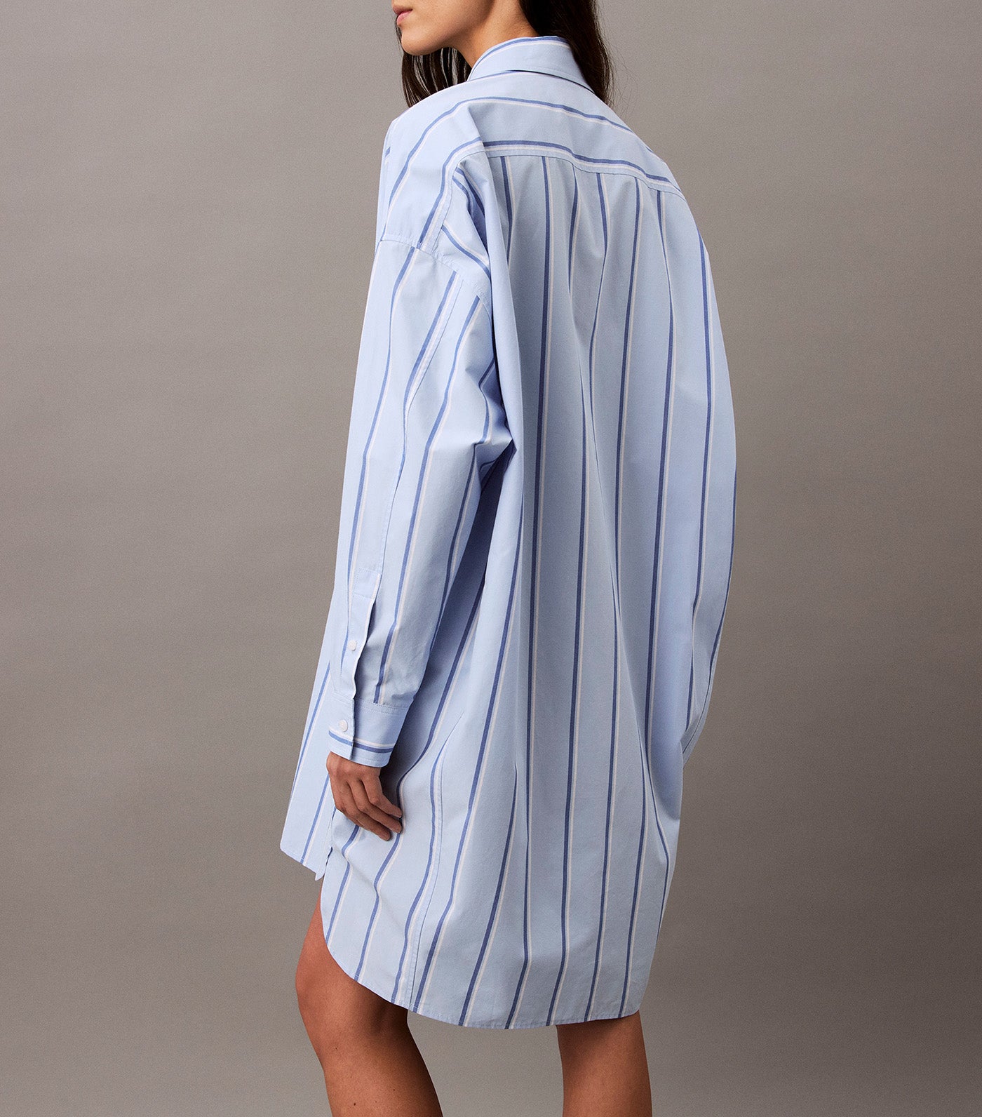 Stripe Relaxed Shirtdress