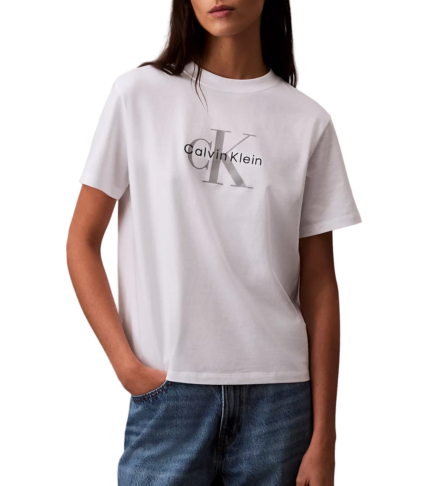 Hero Short Sleeve Classic Monologo T-Shirt Brilliant White
