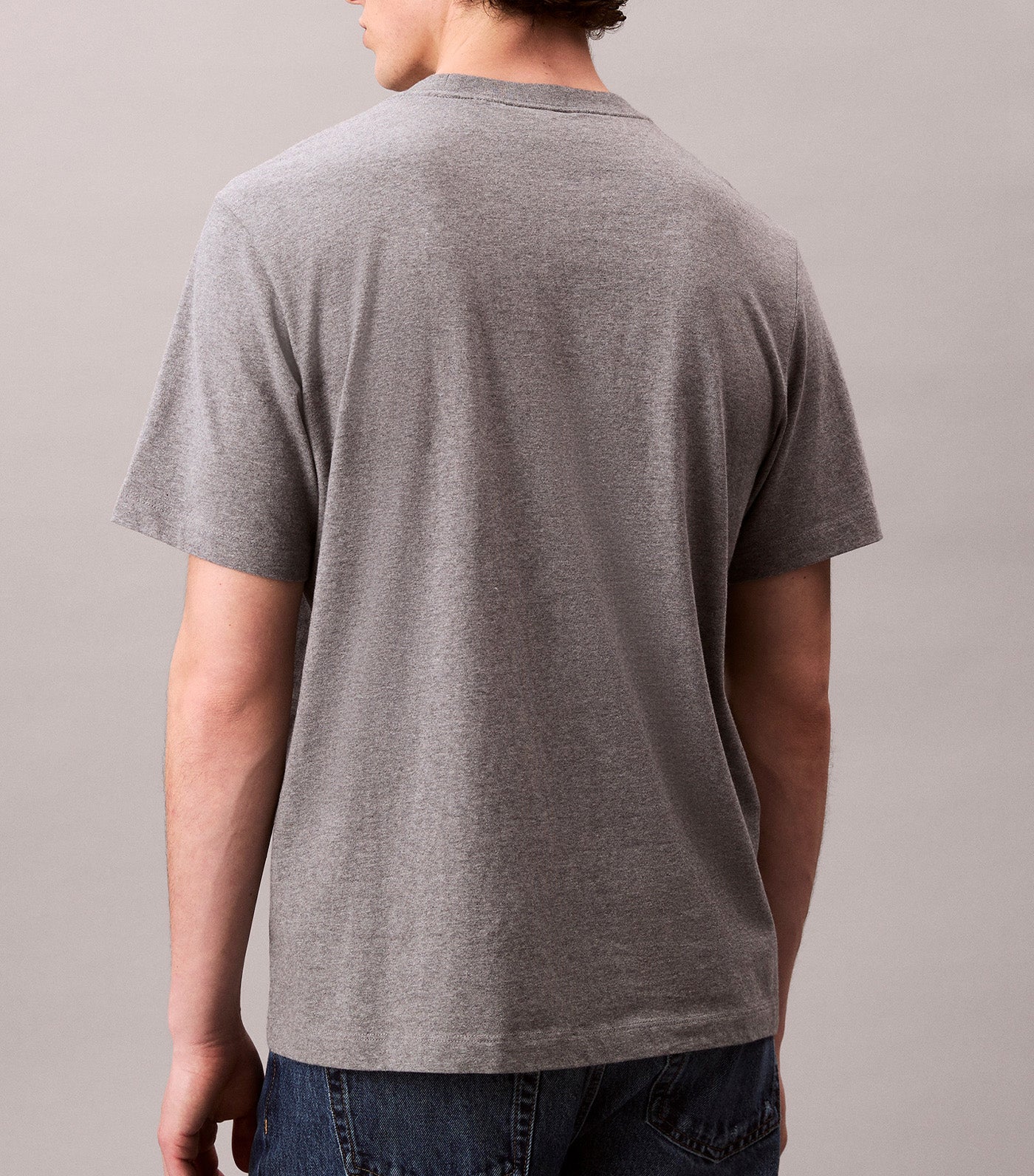 Embroidered Monogram Logo Relaxed T-Shirt