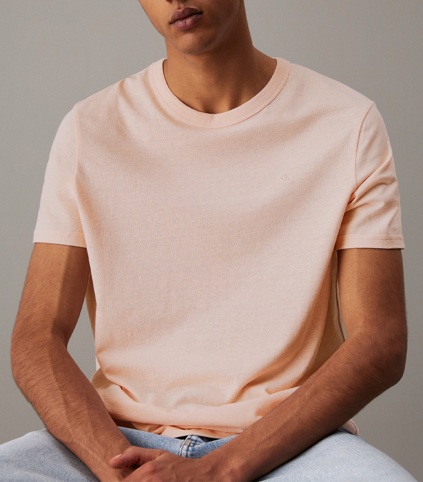 Cotton Hemp Monogram T-Shirt