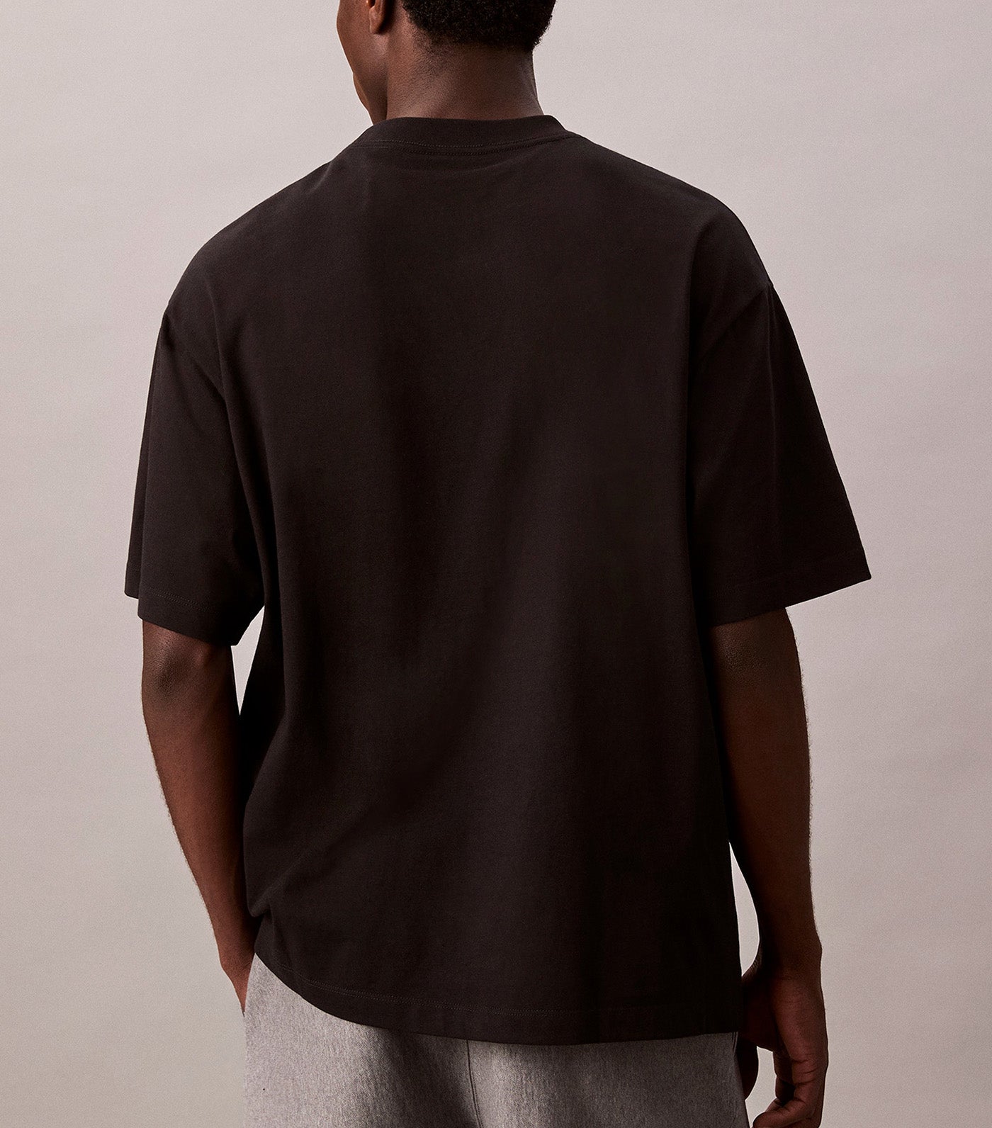 Relaxed Monogram T-Shirt Black