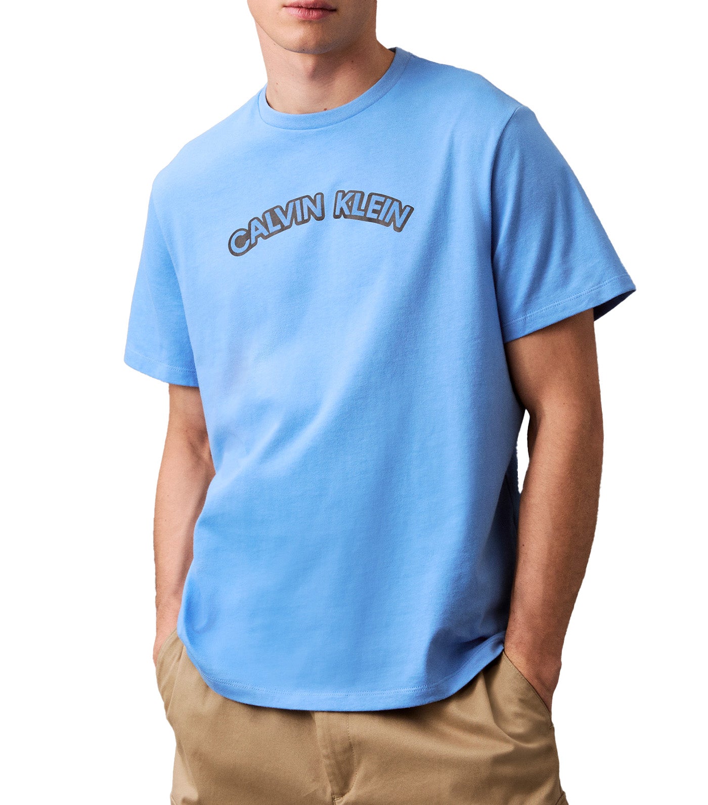 Curved Logo T-Shirt