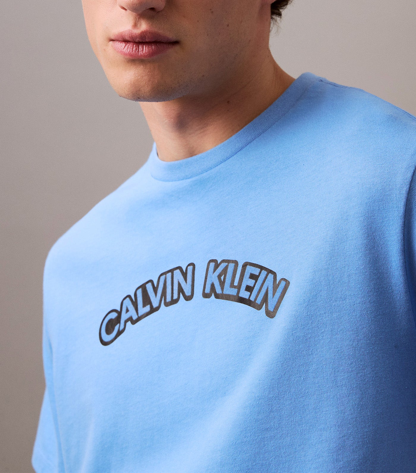 Curved Logo T-Shirt