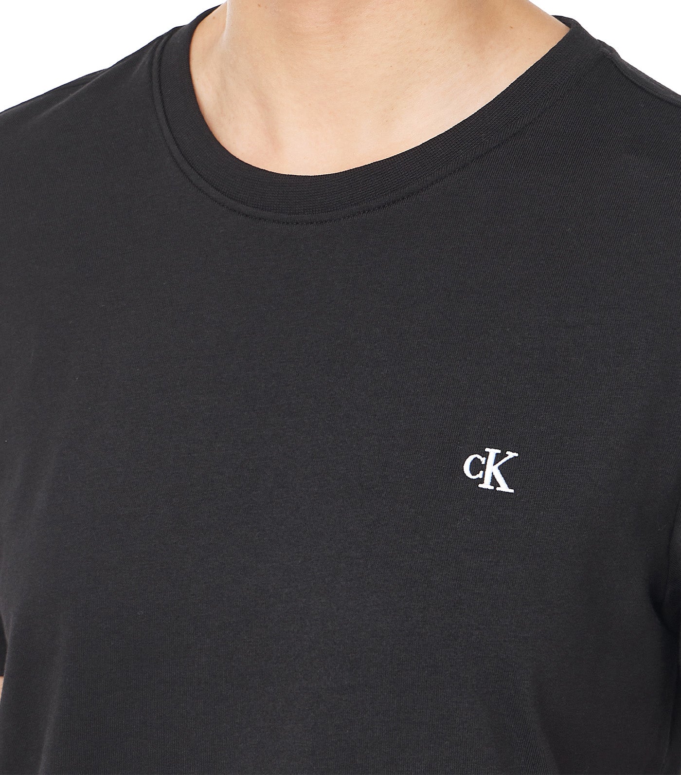 Short Sleeve Monogram Crewneck Tee