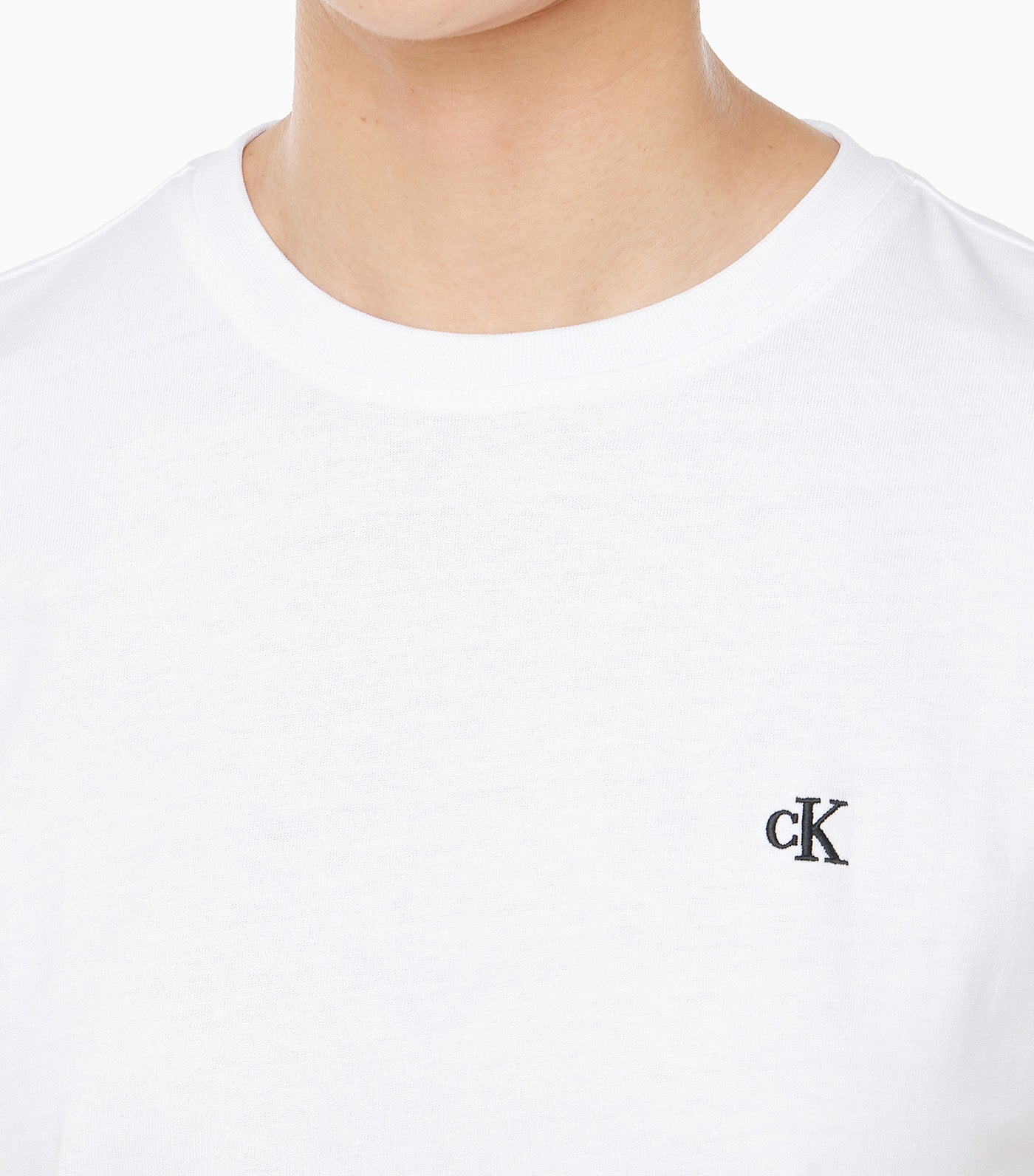 Short Sleeve Monogram Crewneck Tee
