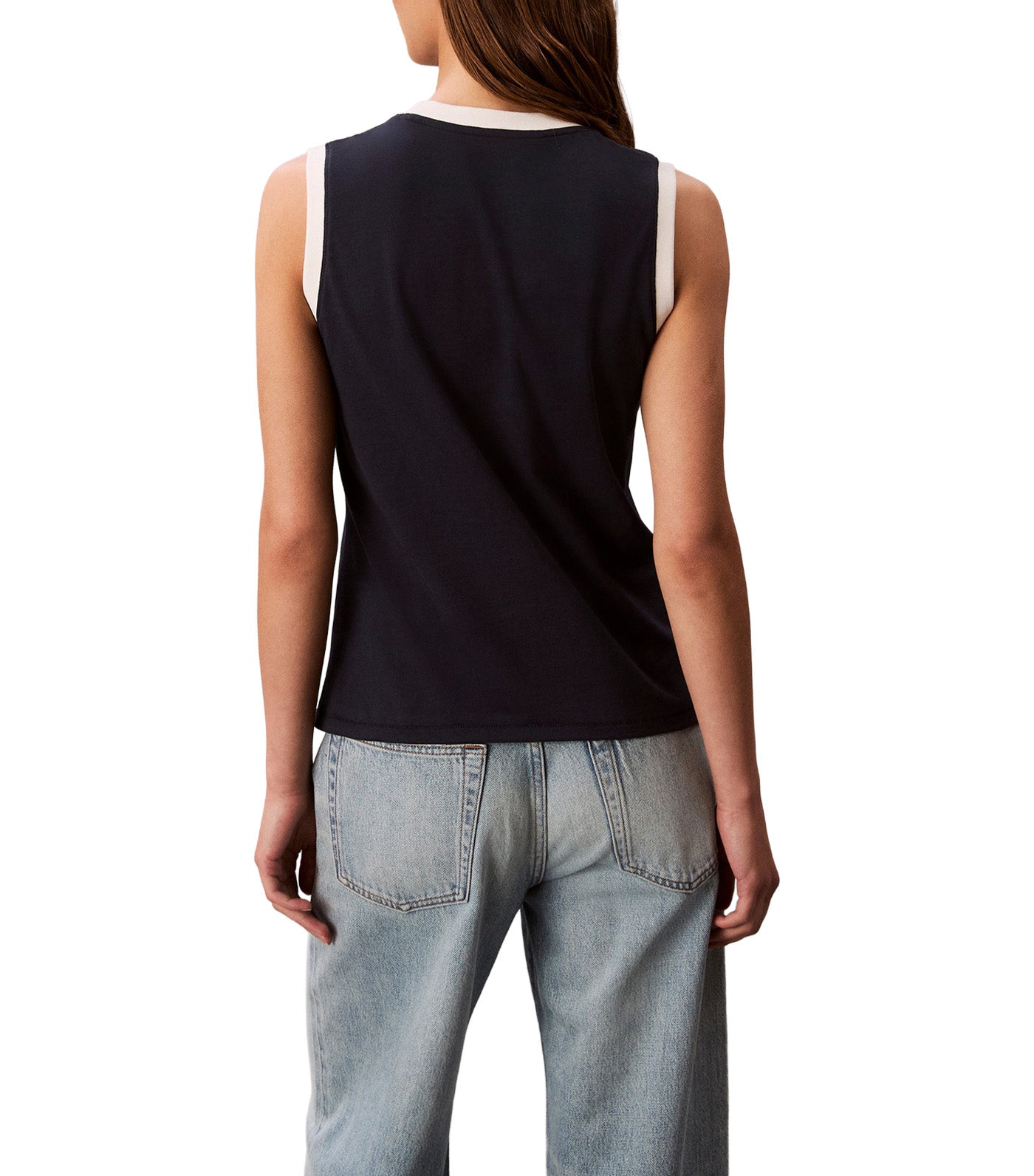 Slim Monogram Tank Top
