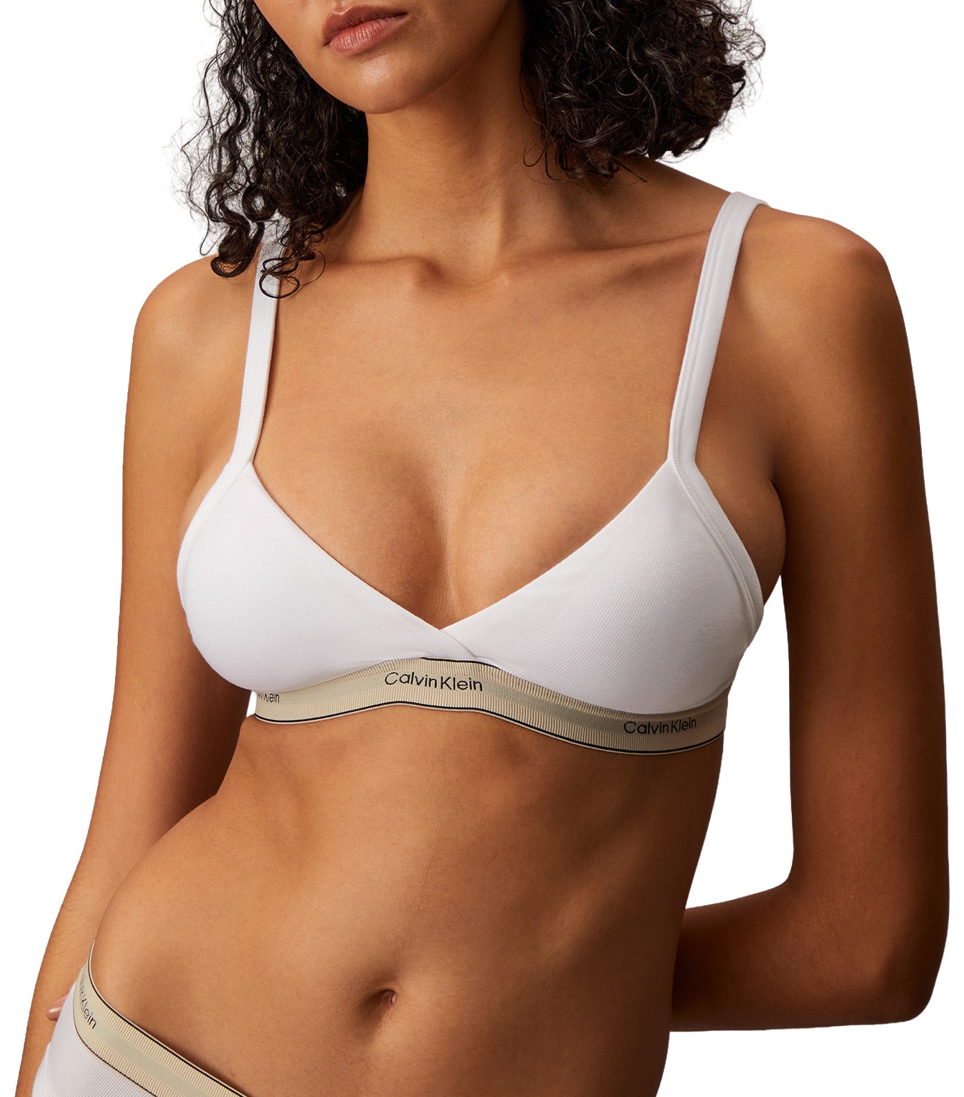 Heritage Cotton Stretch Unlined Triangle Bra