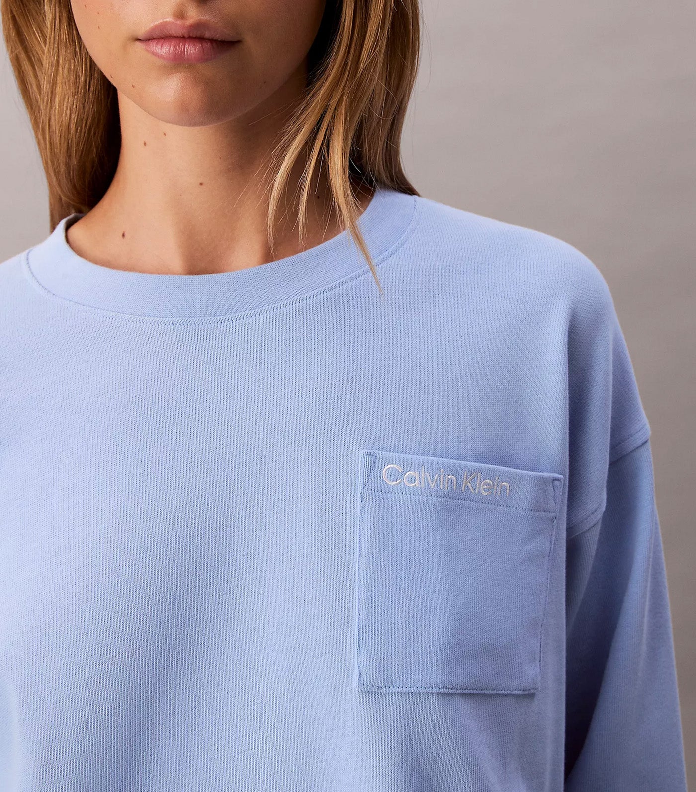 Logo Cotton Jersey Cropped Tee