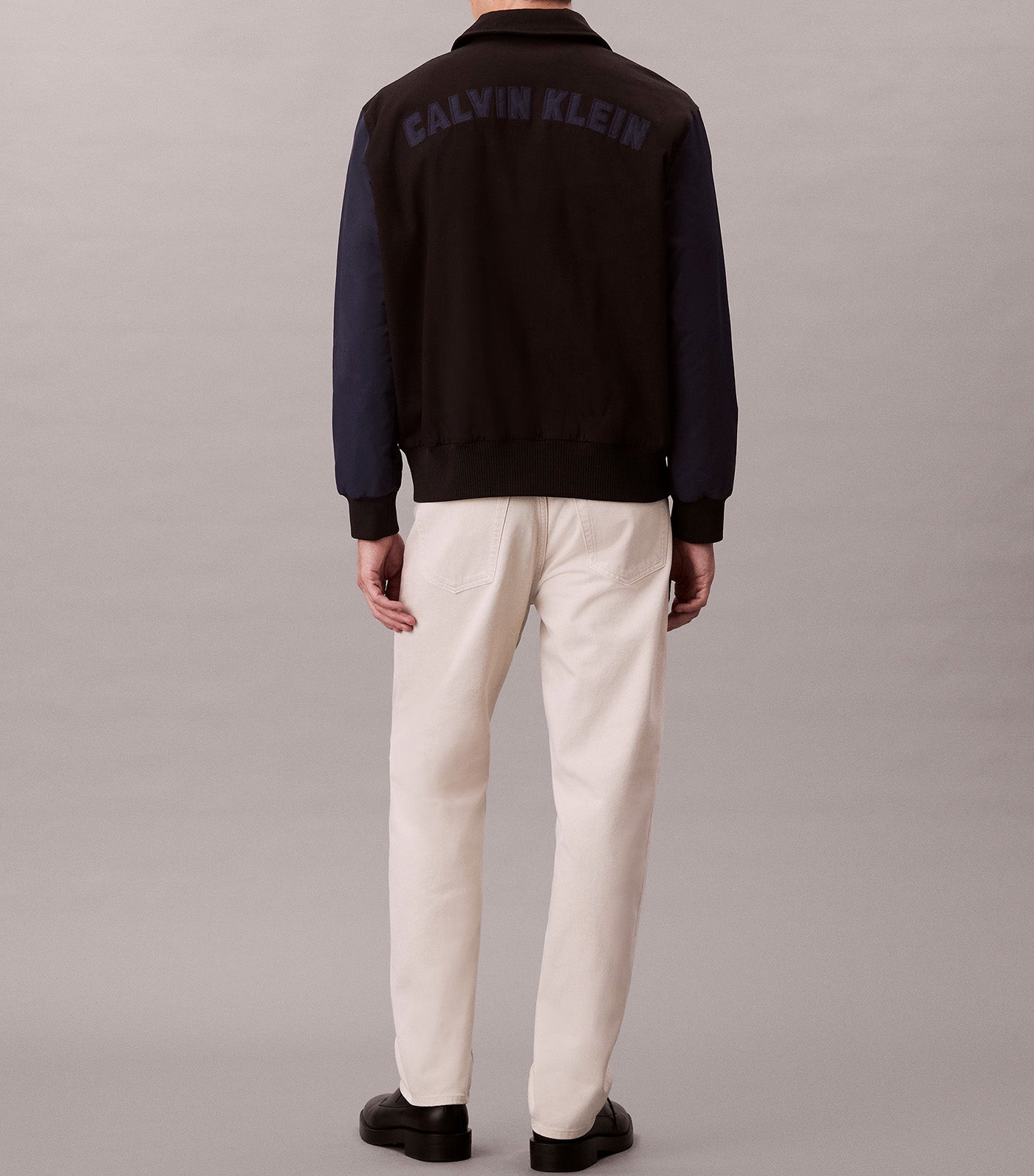 90s Taper Fit Jeans Washed Bone