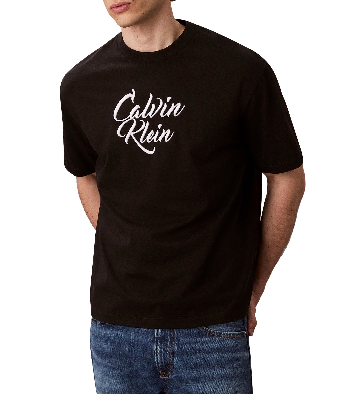 Script Logo Graphic Relaxed T-Shirt