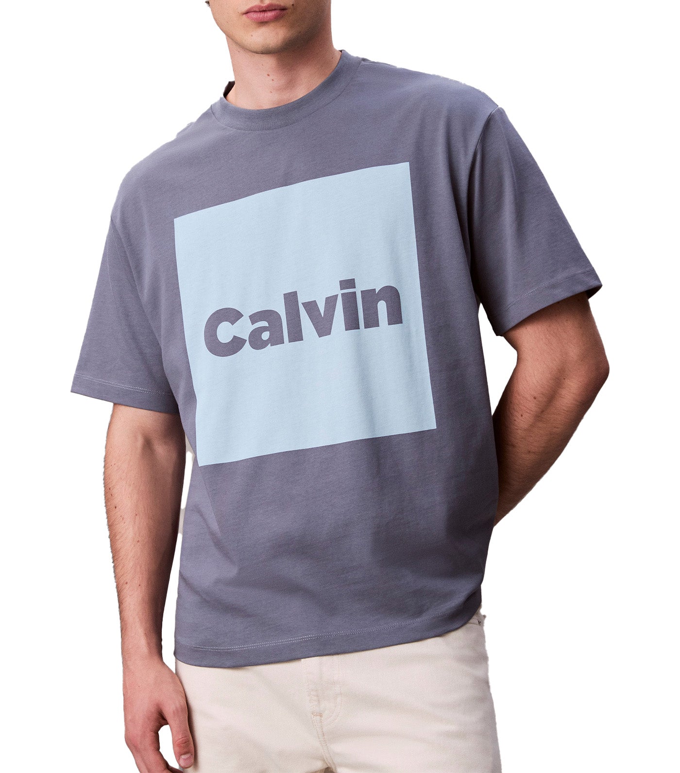 Logo Box Graphic Relaxed T-Shirt